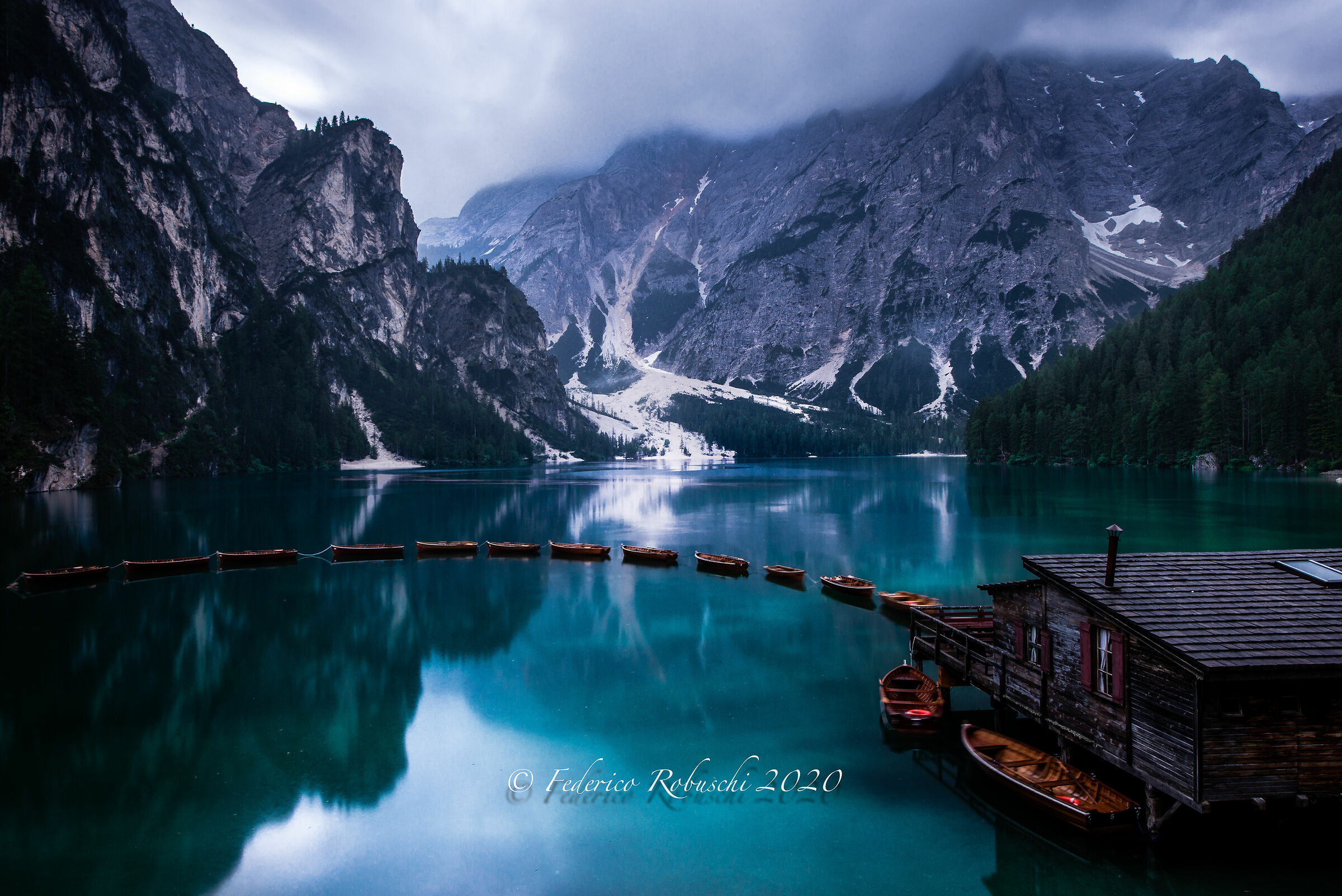 Alba a Braies