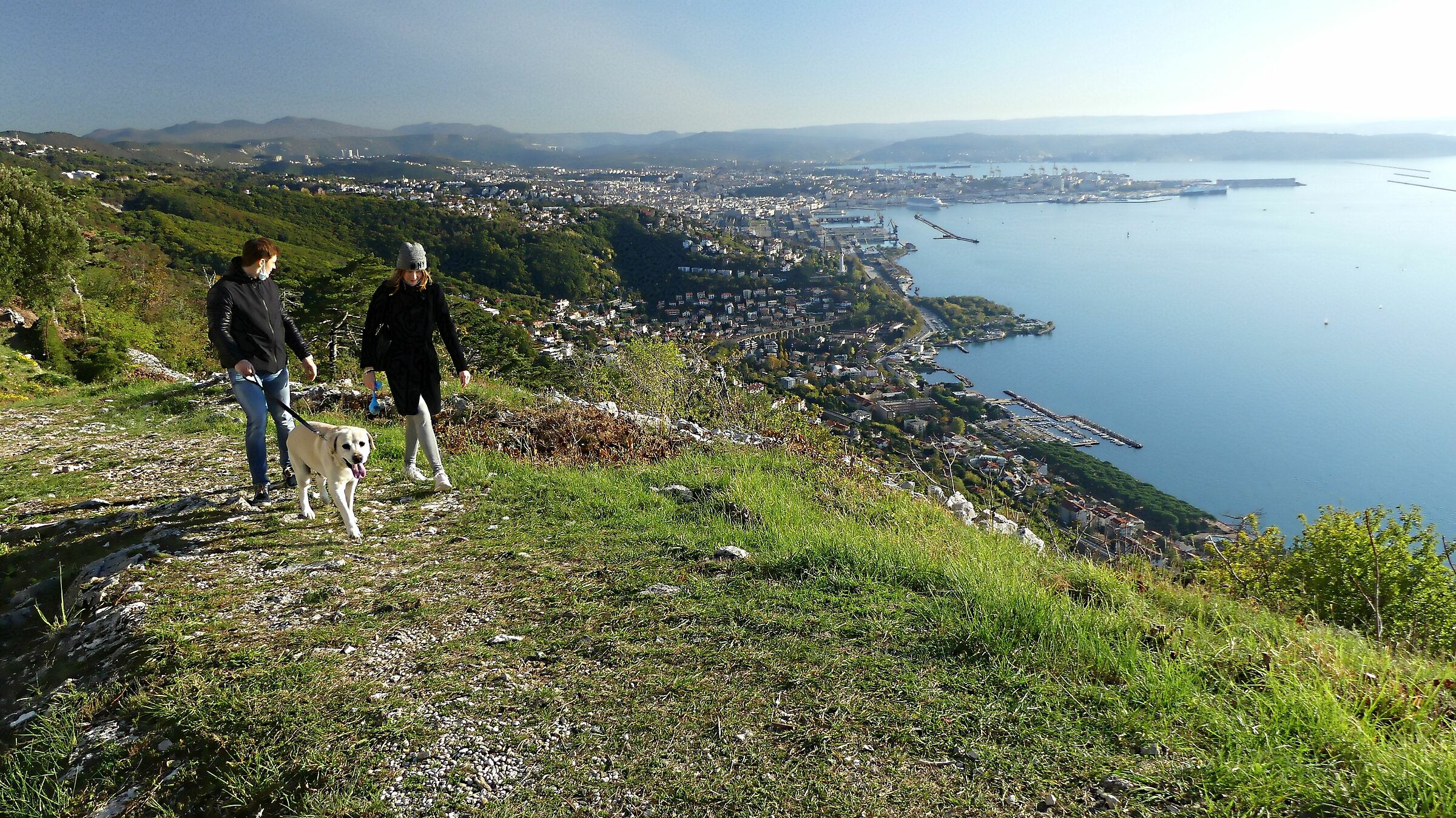 Dal balcone del Carso