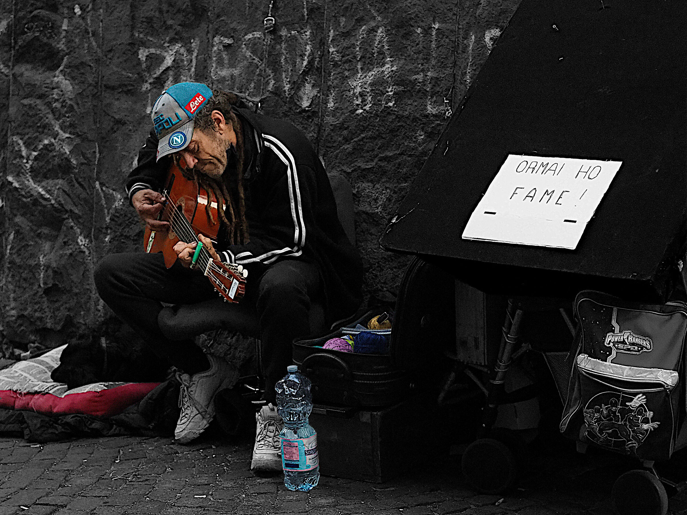 In the shrill resignation!