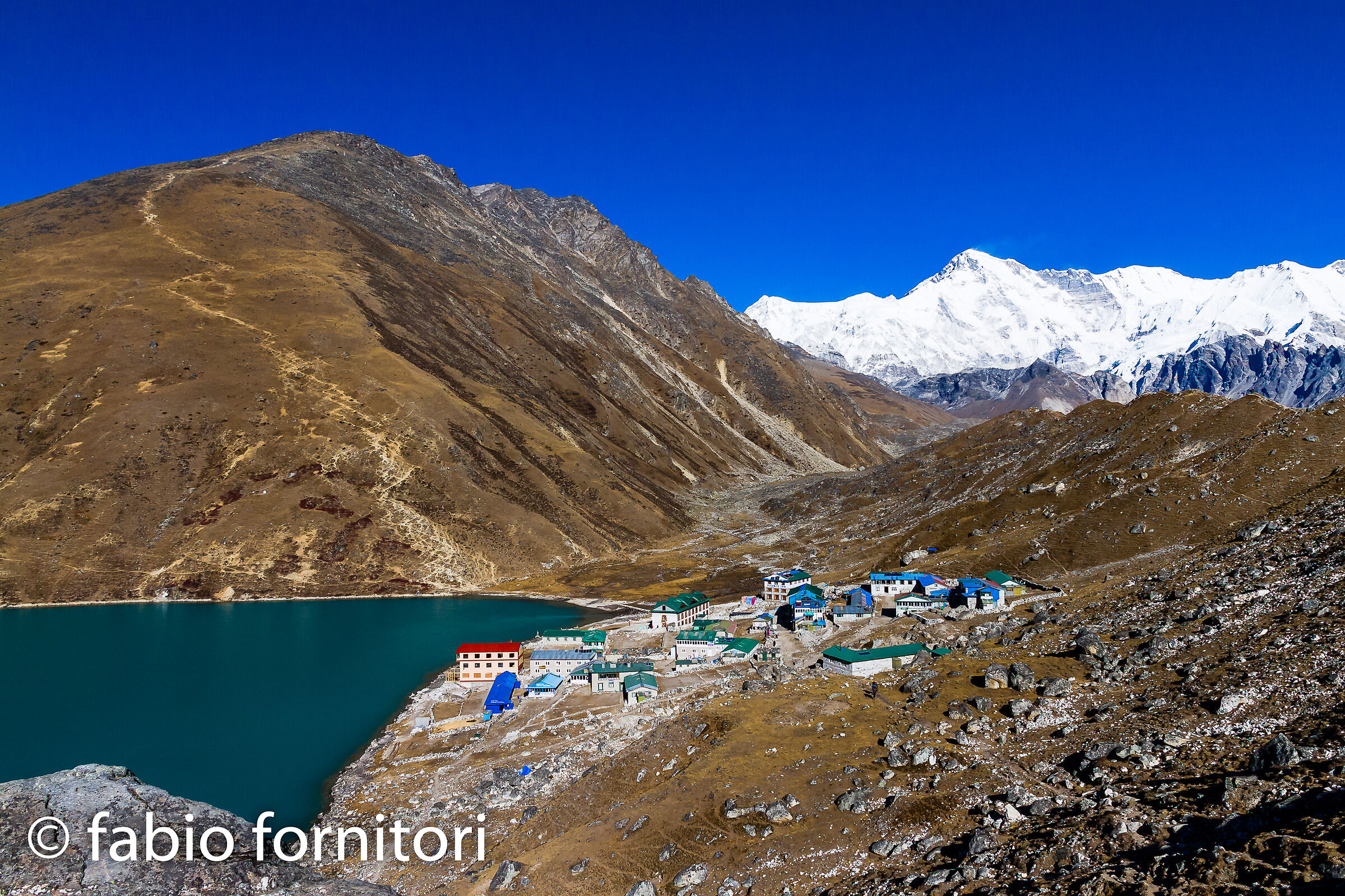 Gokyo Ri , Gokio village , Cho Oyu  , Nepal 2017