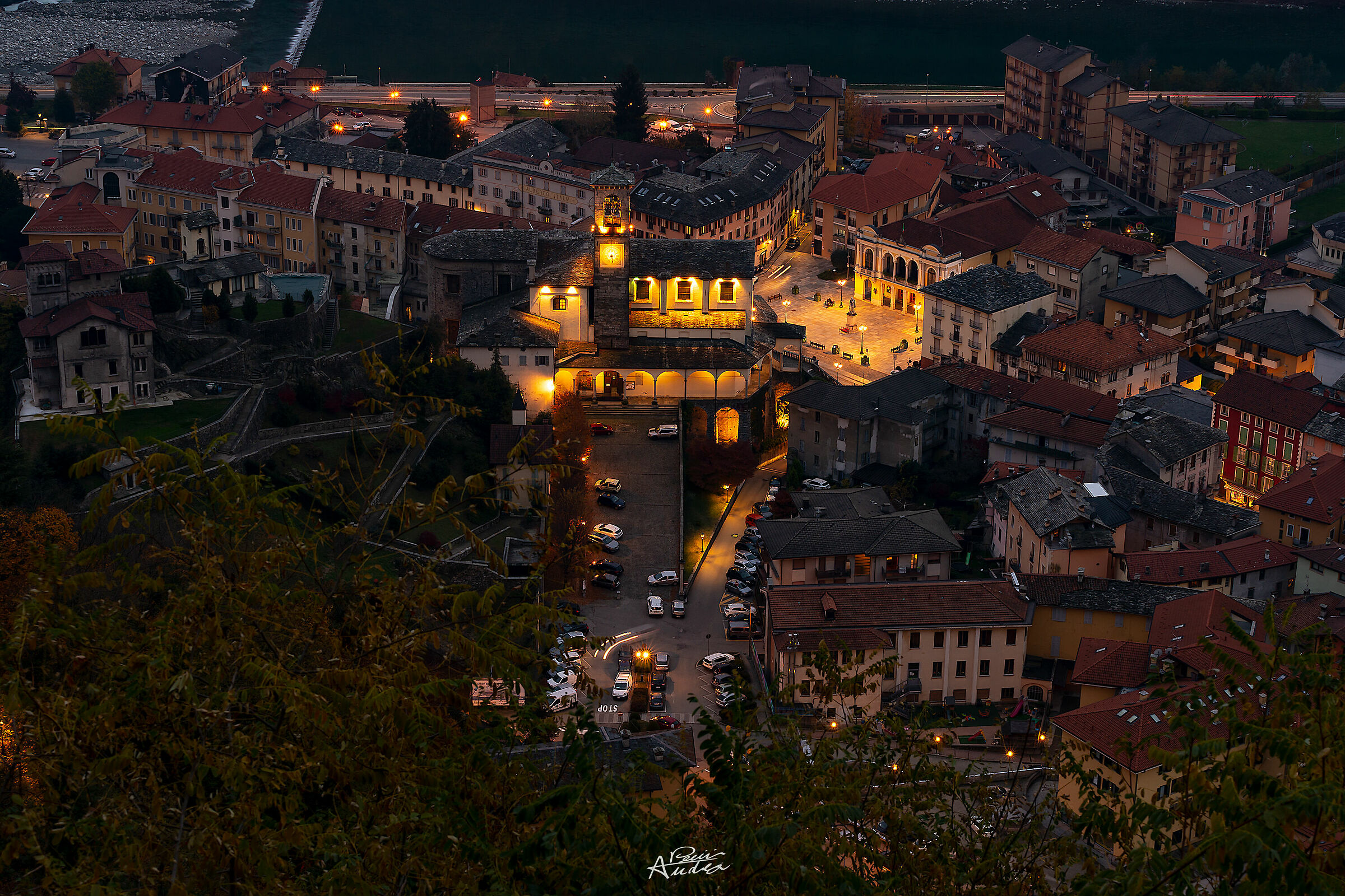 Varallo by Night
