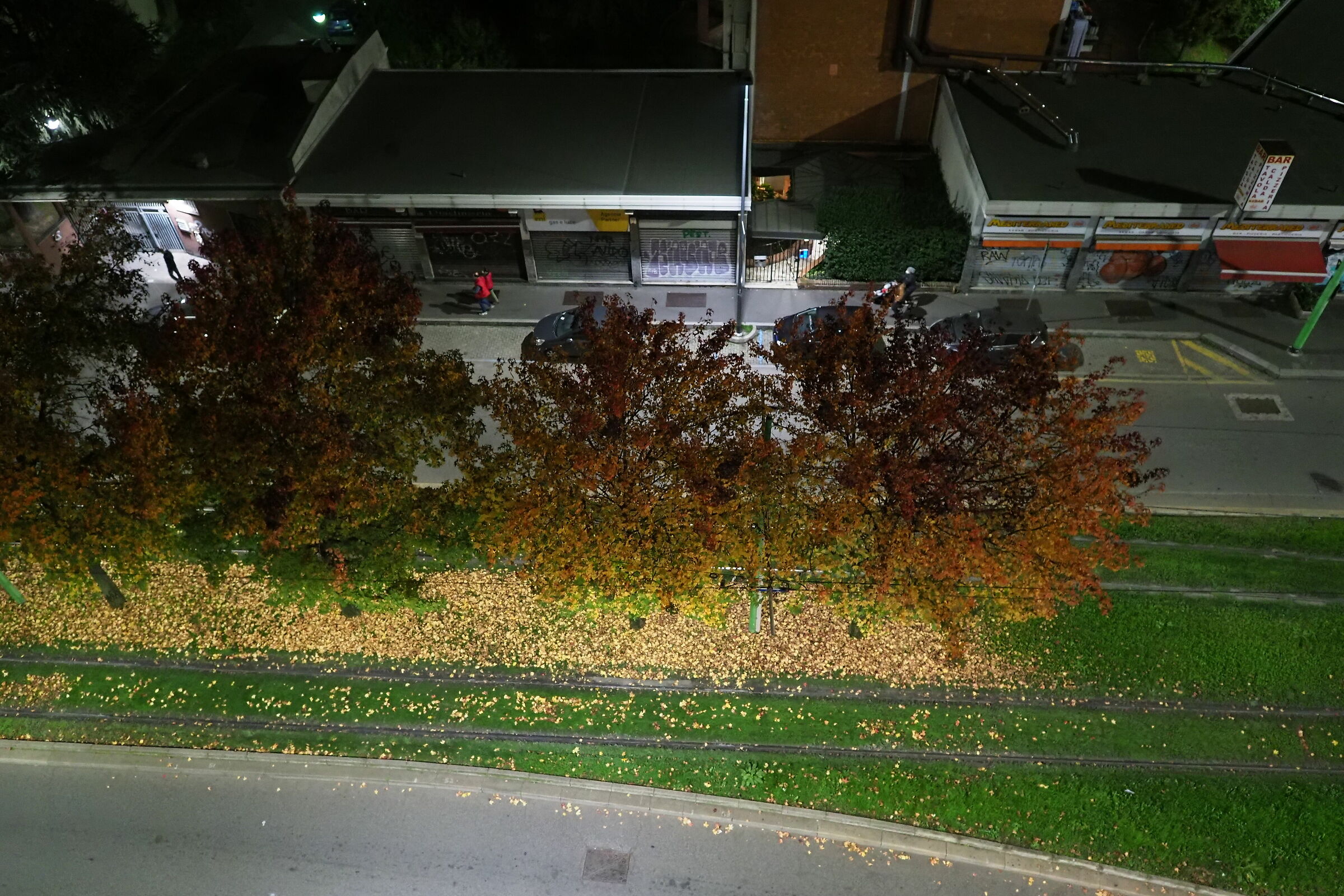 From the balcony in lockdown