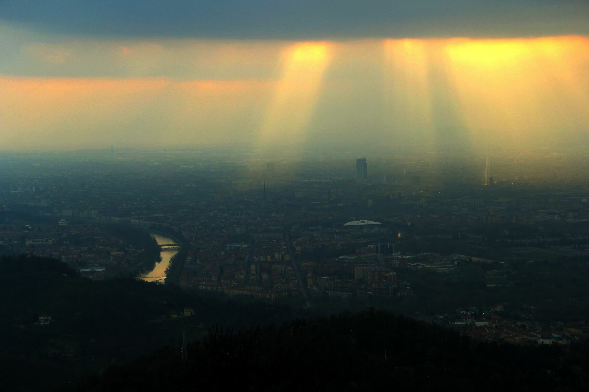 Dalle alture di Superga