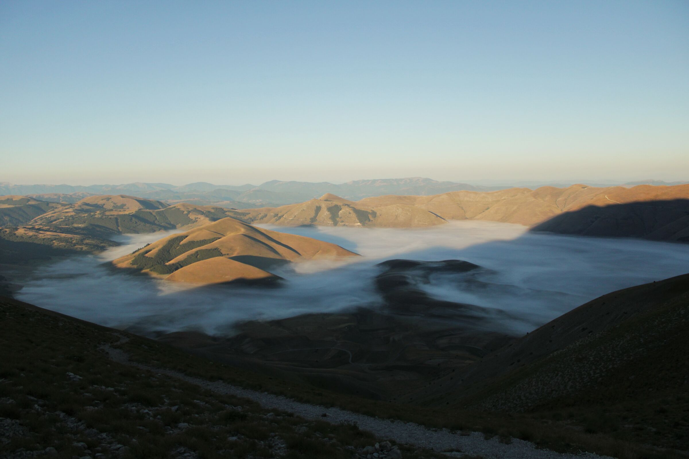Vista su Castelluccio