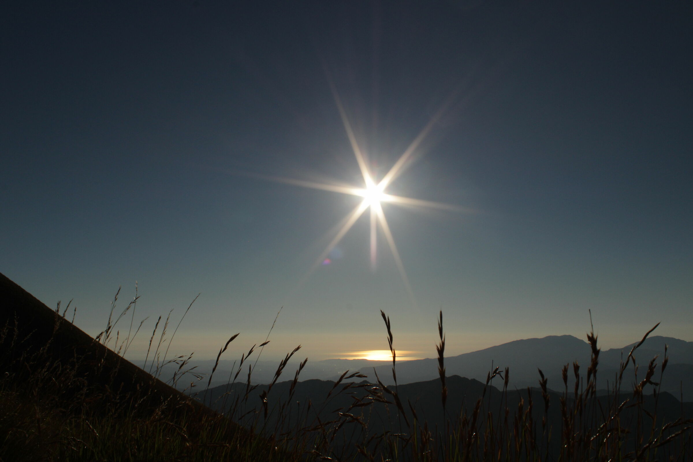 Monte Vittore vista nella discesa