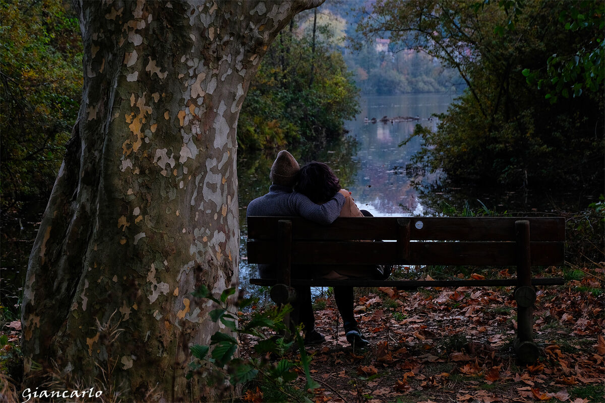 with love you look at autumn and the future