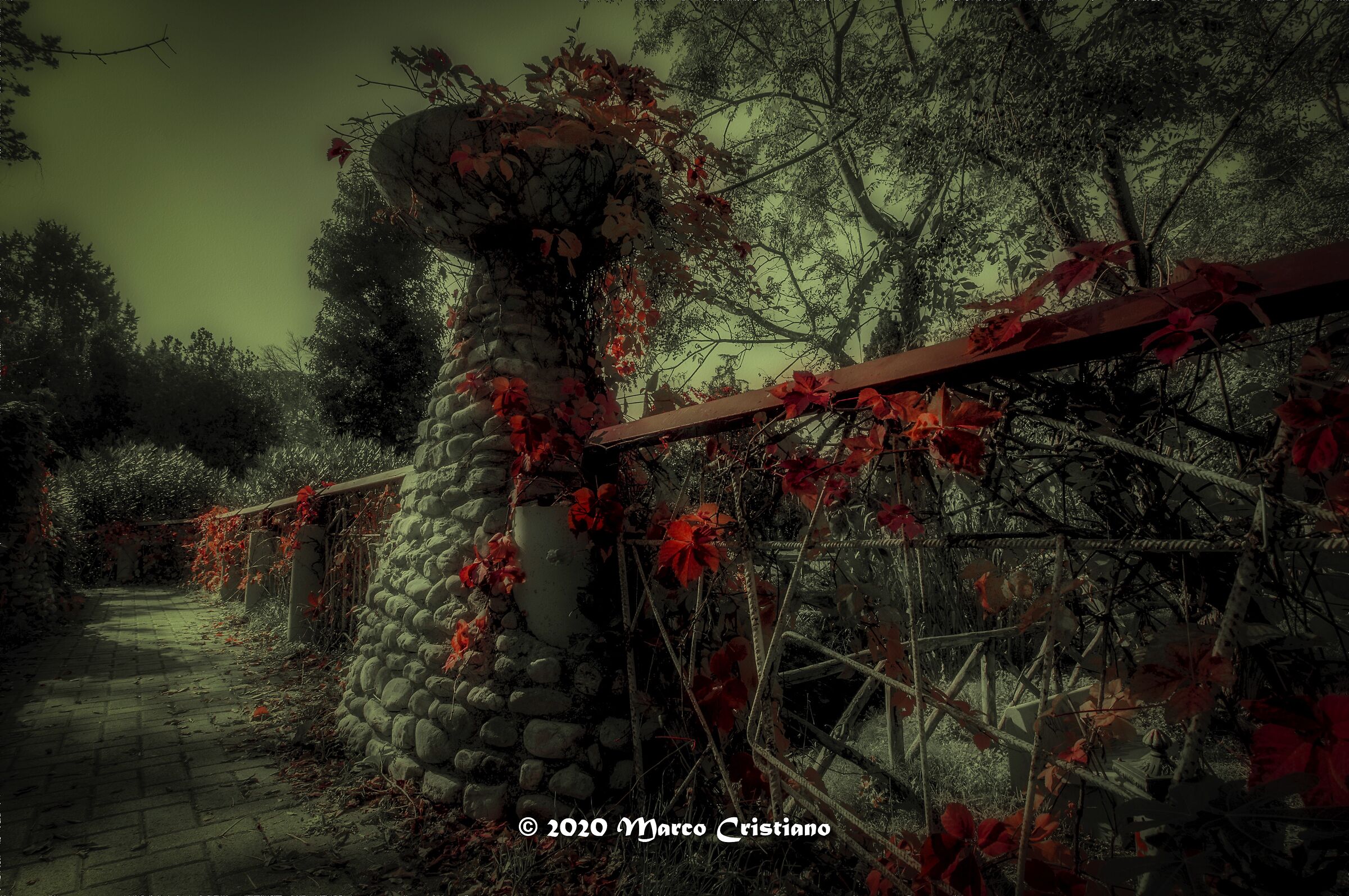 The poetry of the park in the fall.. (Termoli)