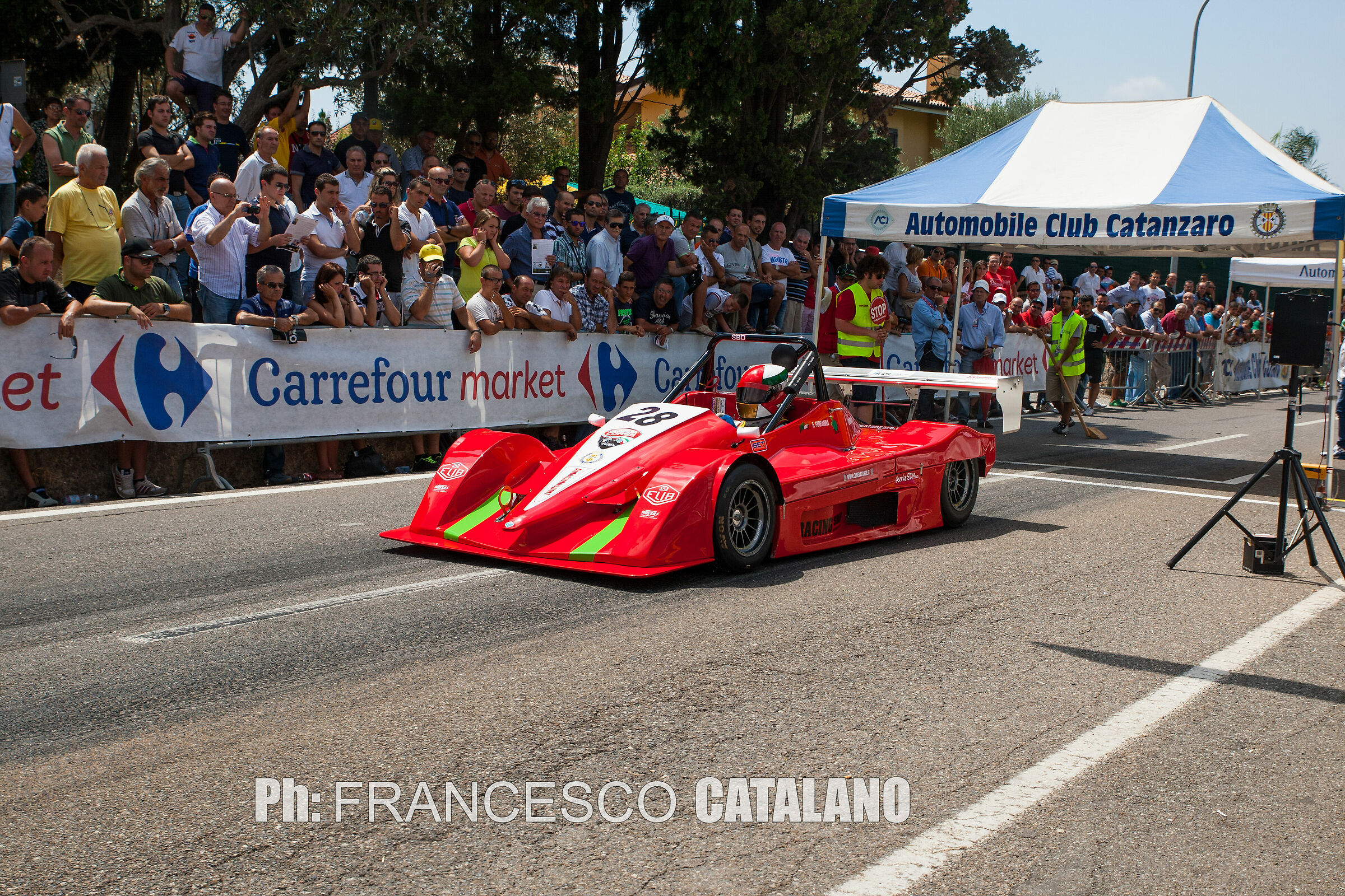 Partenza Cronoscalata del Reventino