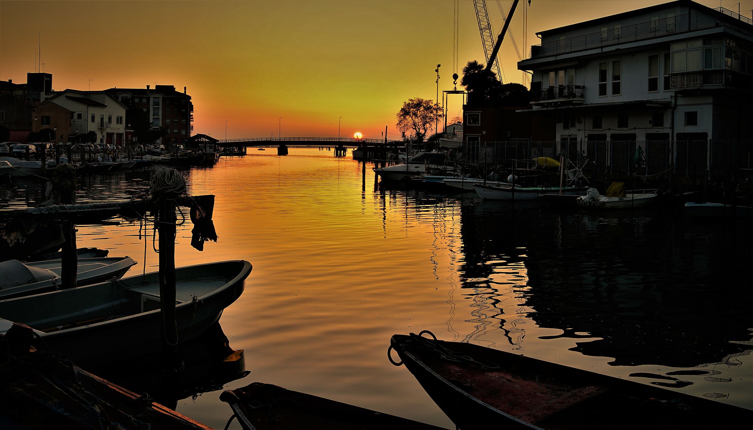 Sunset in Chioggia (VE)