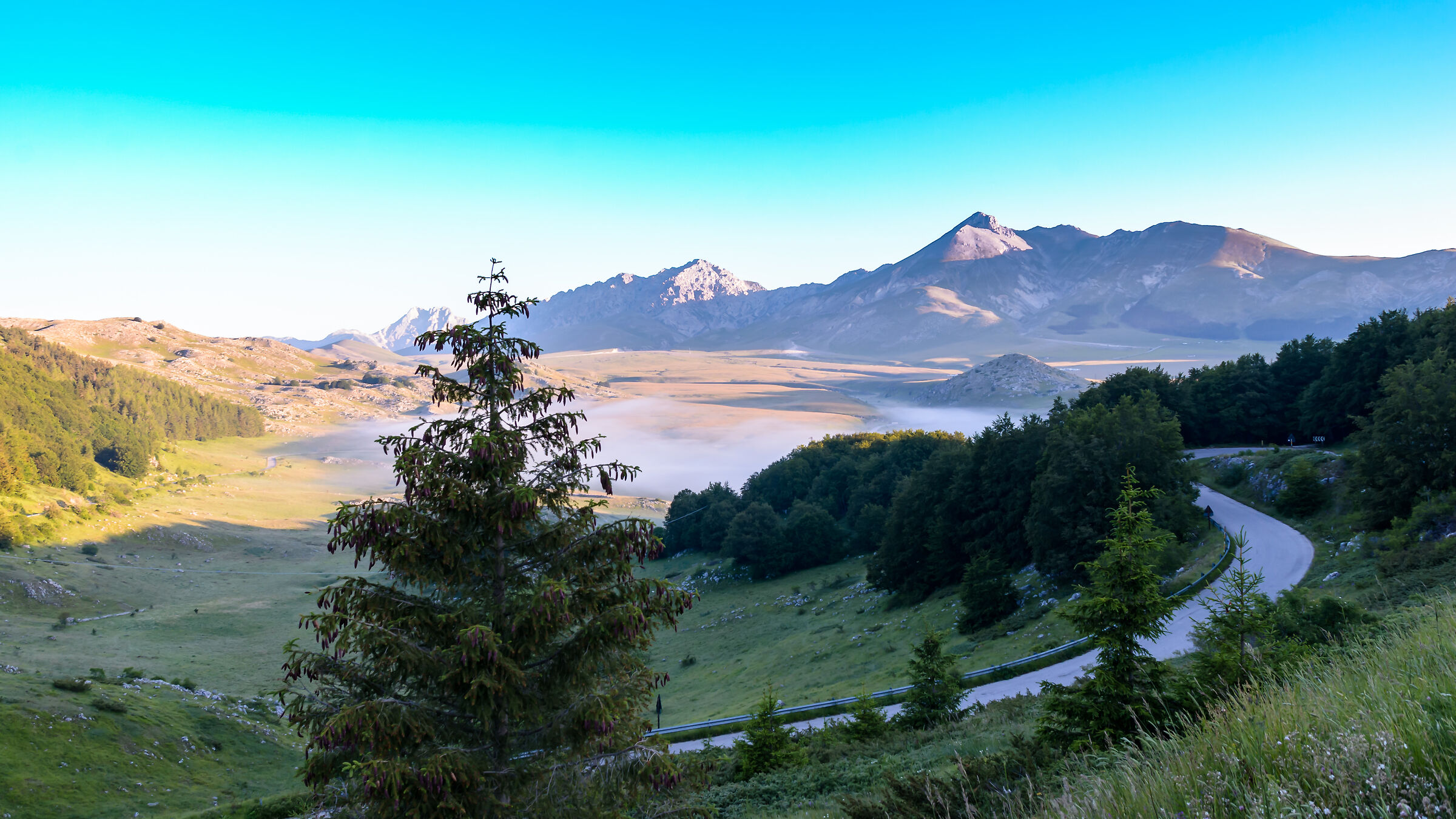 First lights at Campo Imperatore