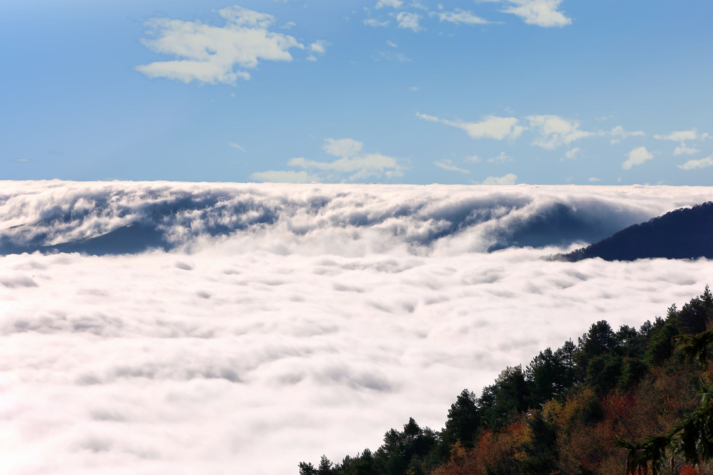 Onda di nebbia In val Arroscia