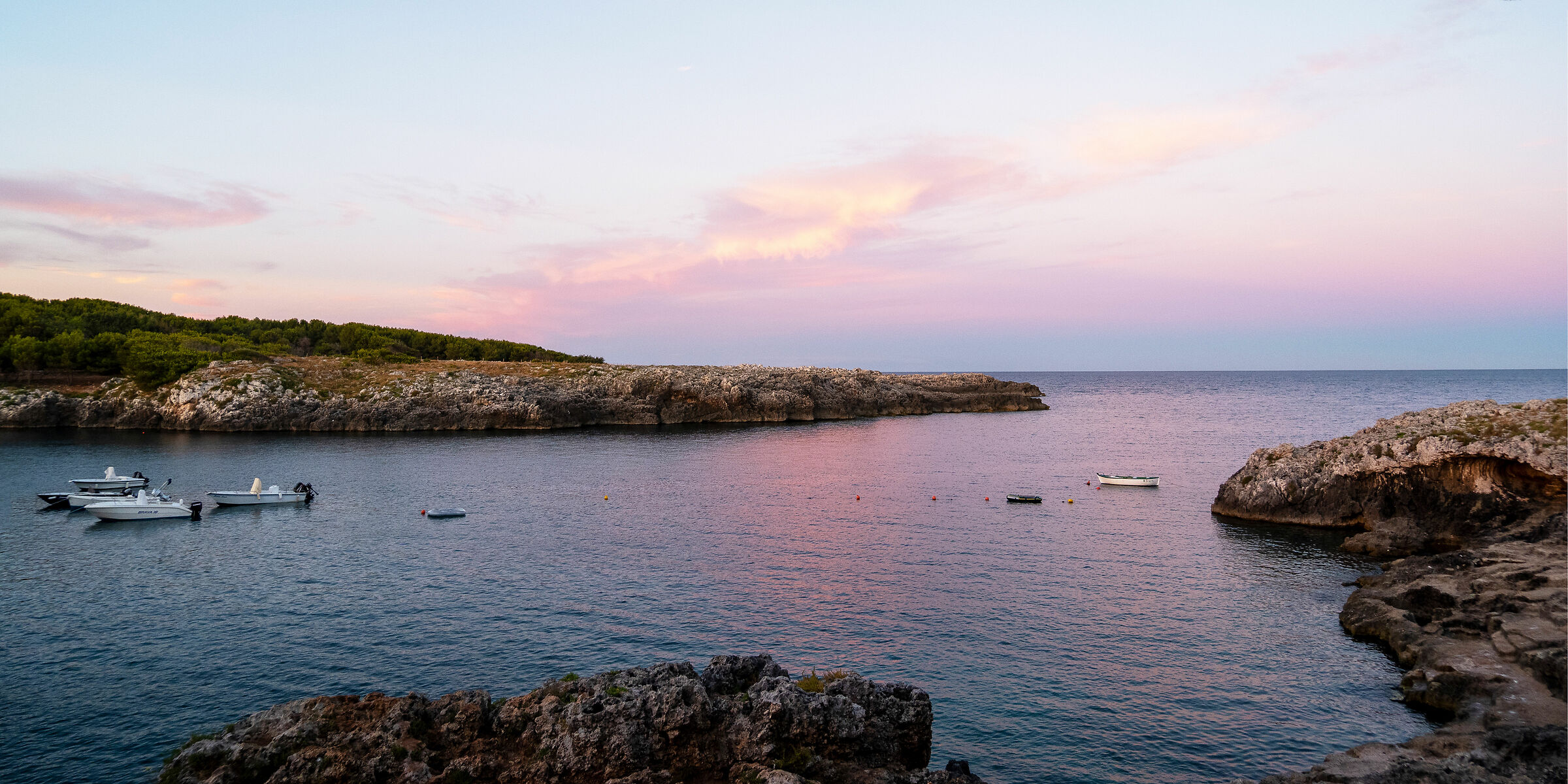 Porto Badisco at sunset - Puglia