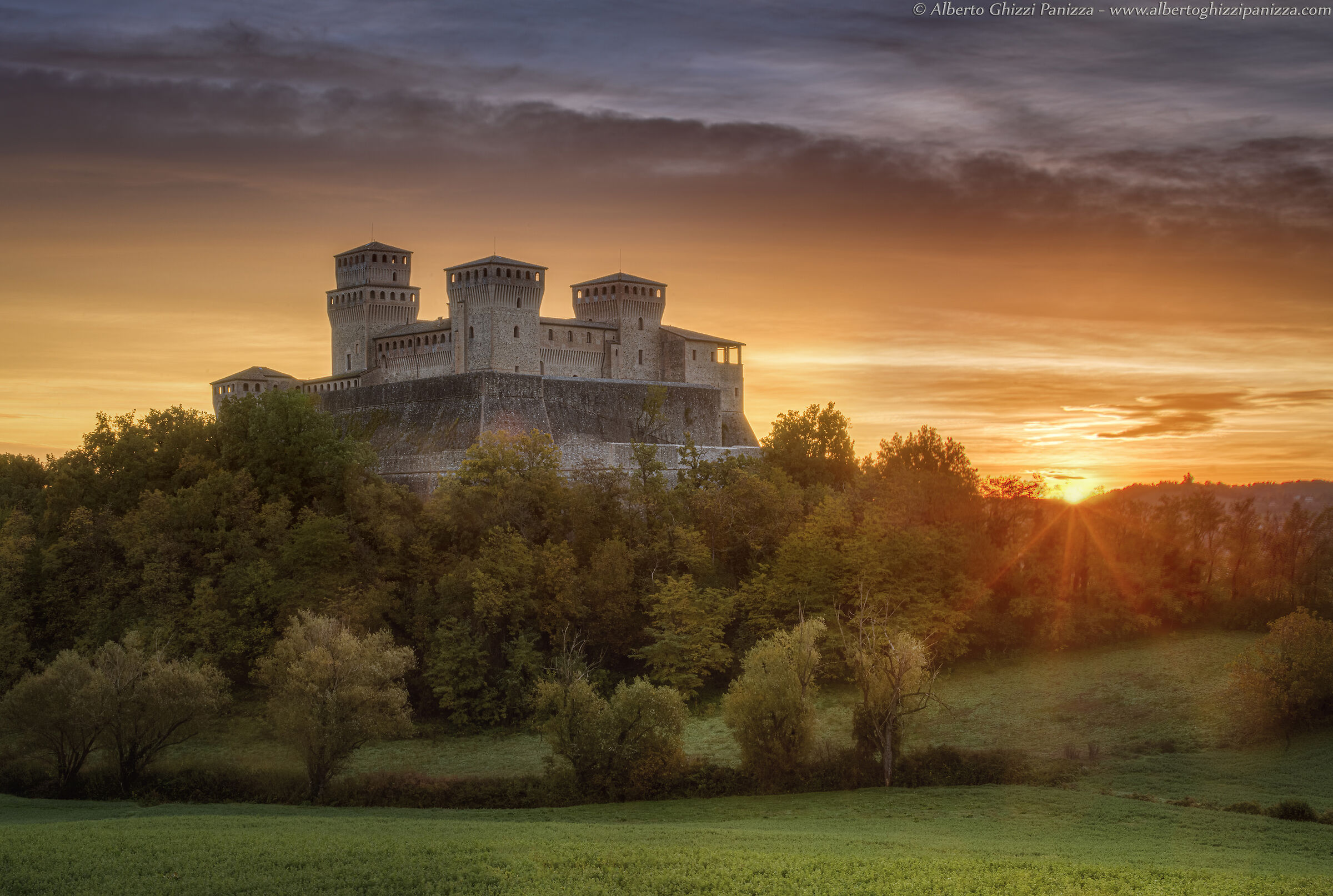 Atmosfere autunnali al castello di Torrechiara