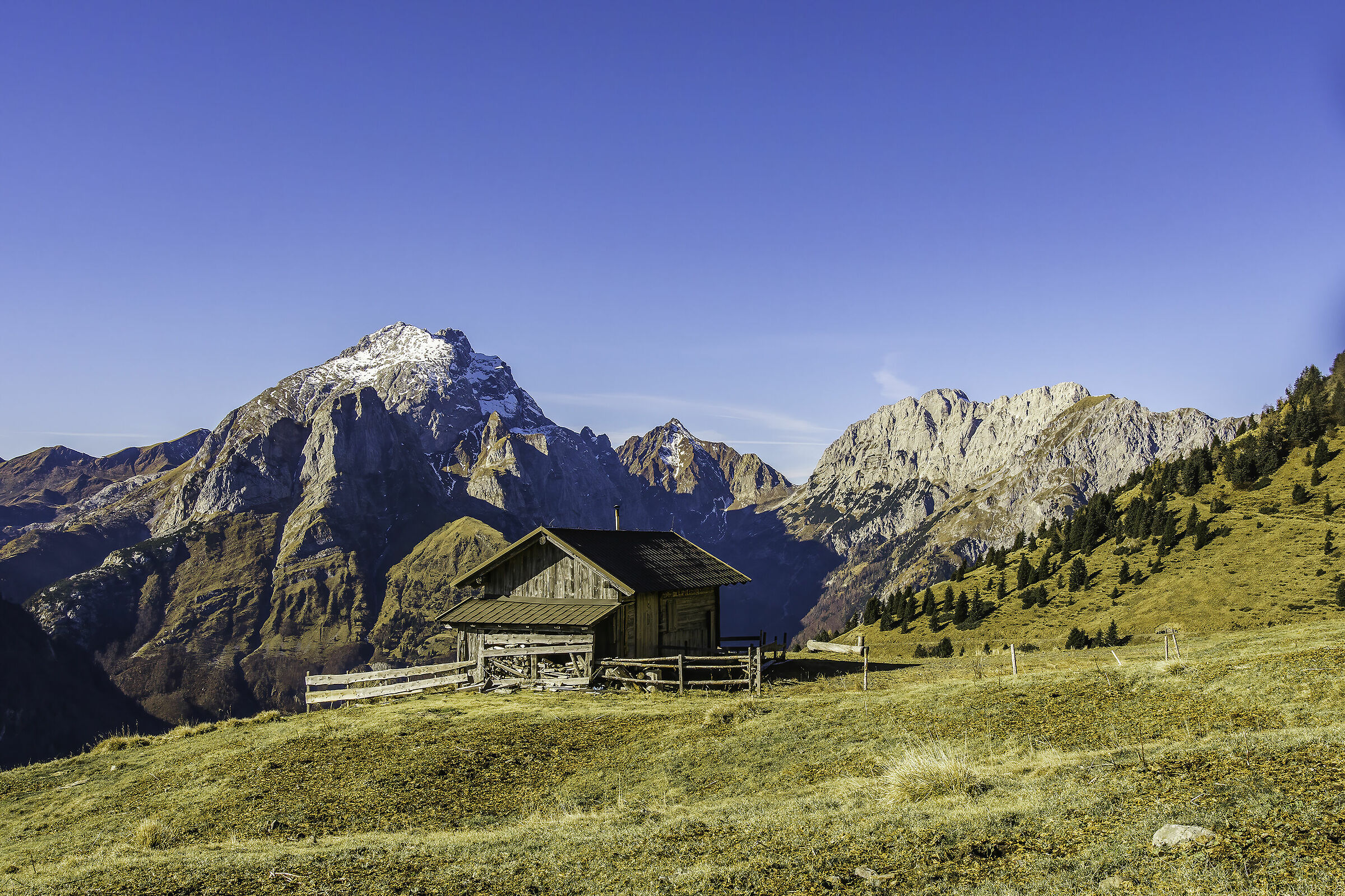 Cabin in the Austrian Carnic Alps