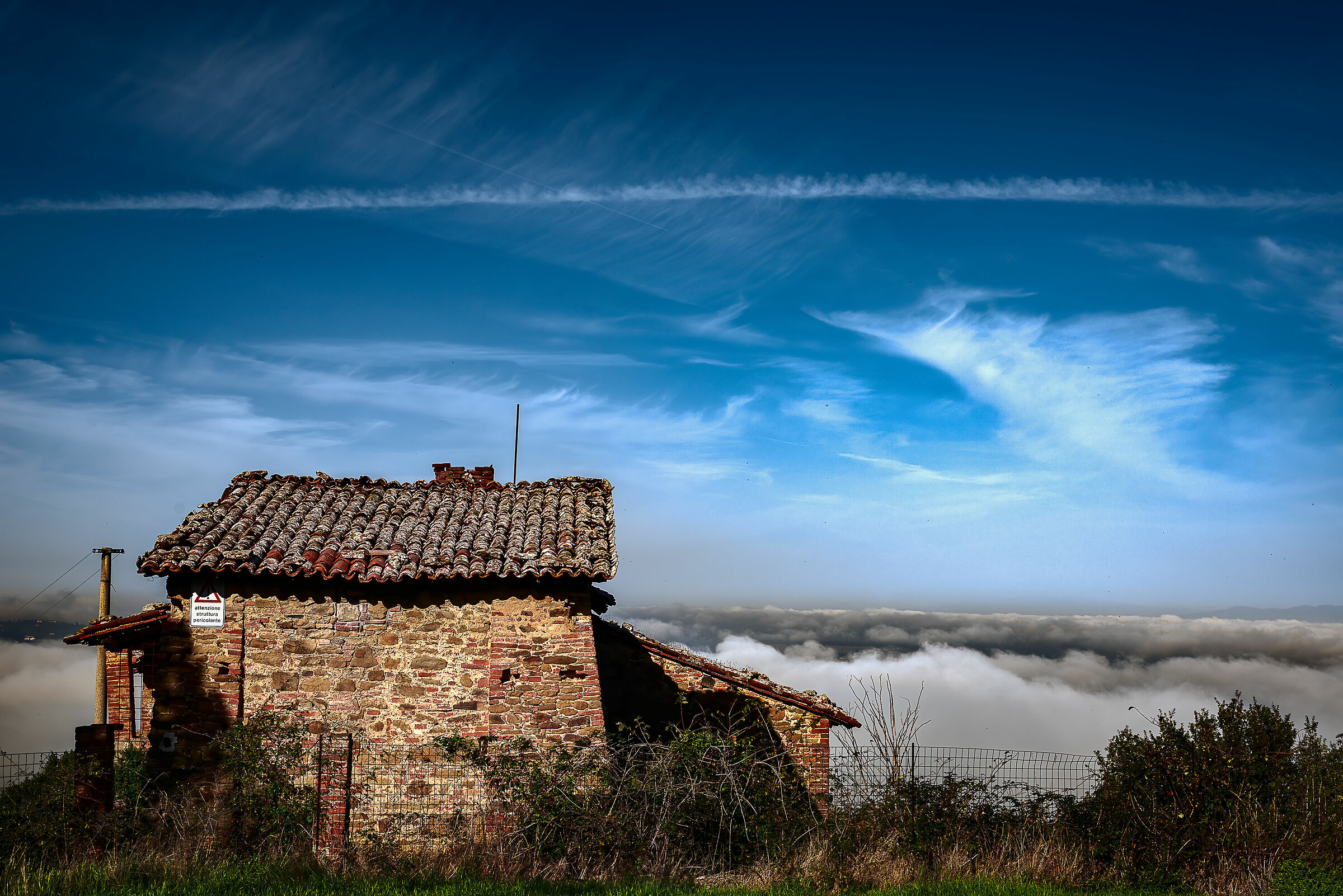 cielo nebbia...prova