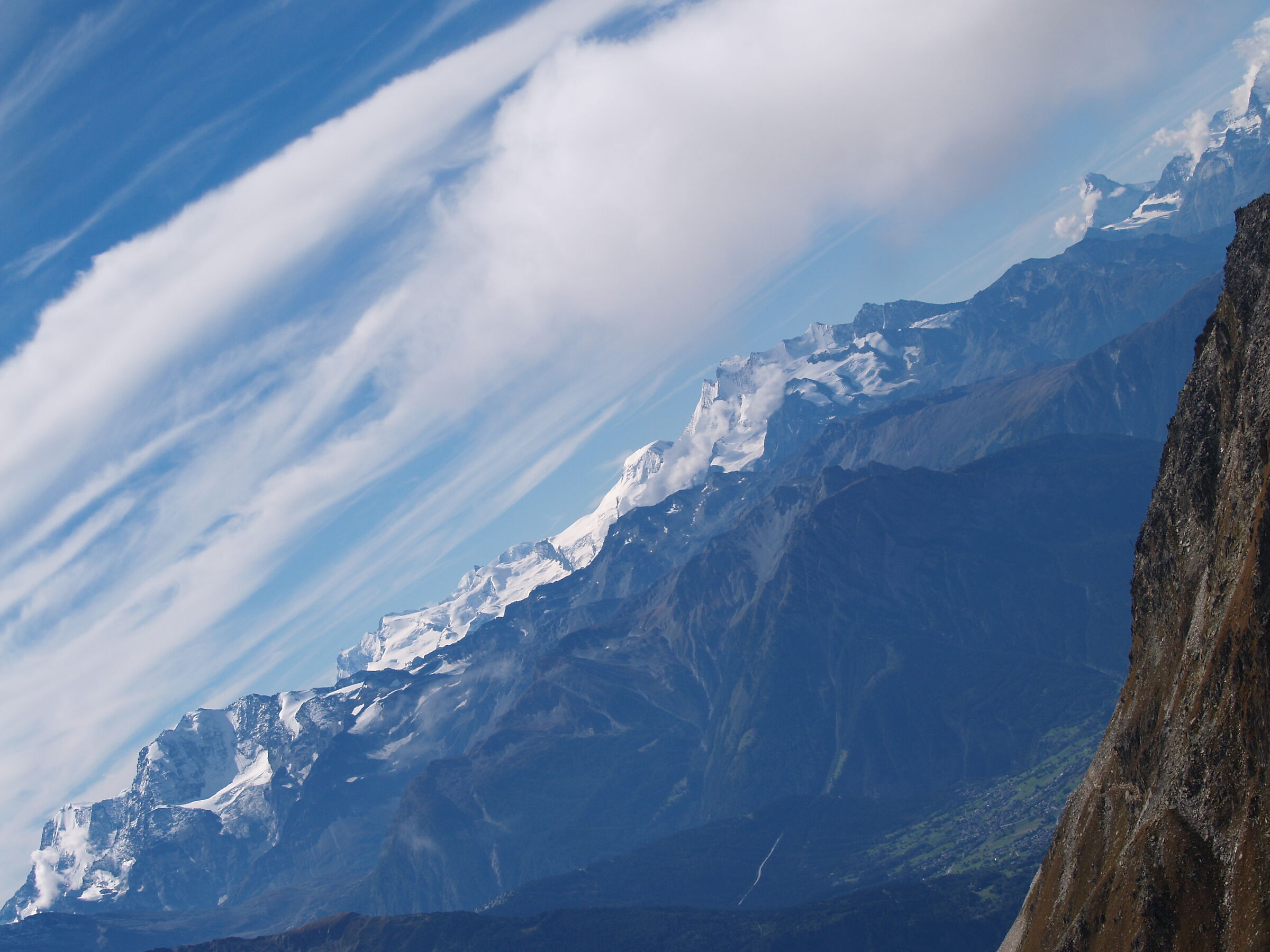 monte rosa e cervino