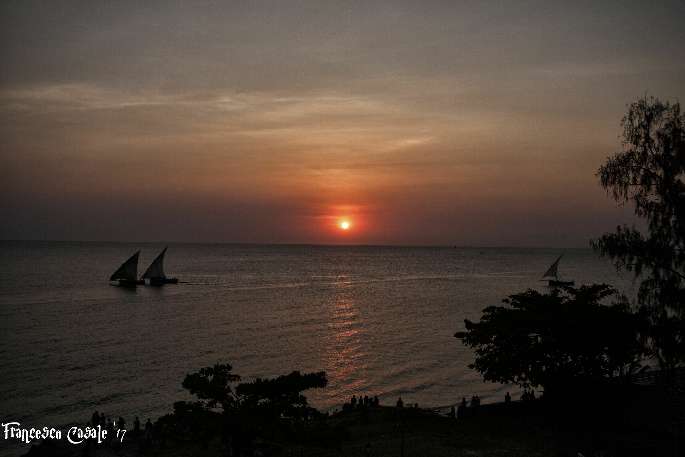 In the evening