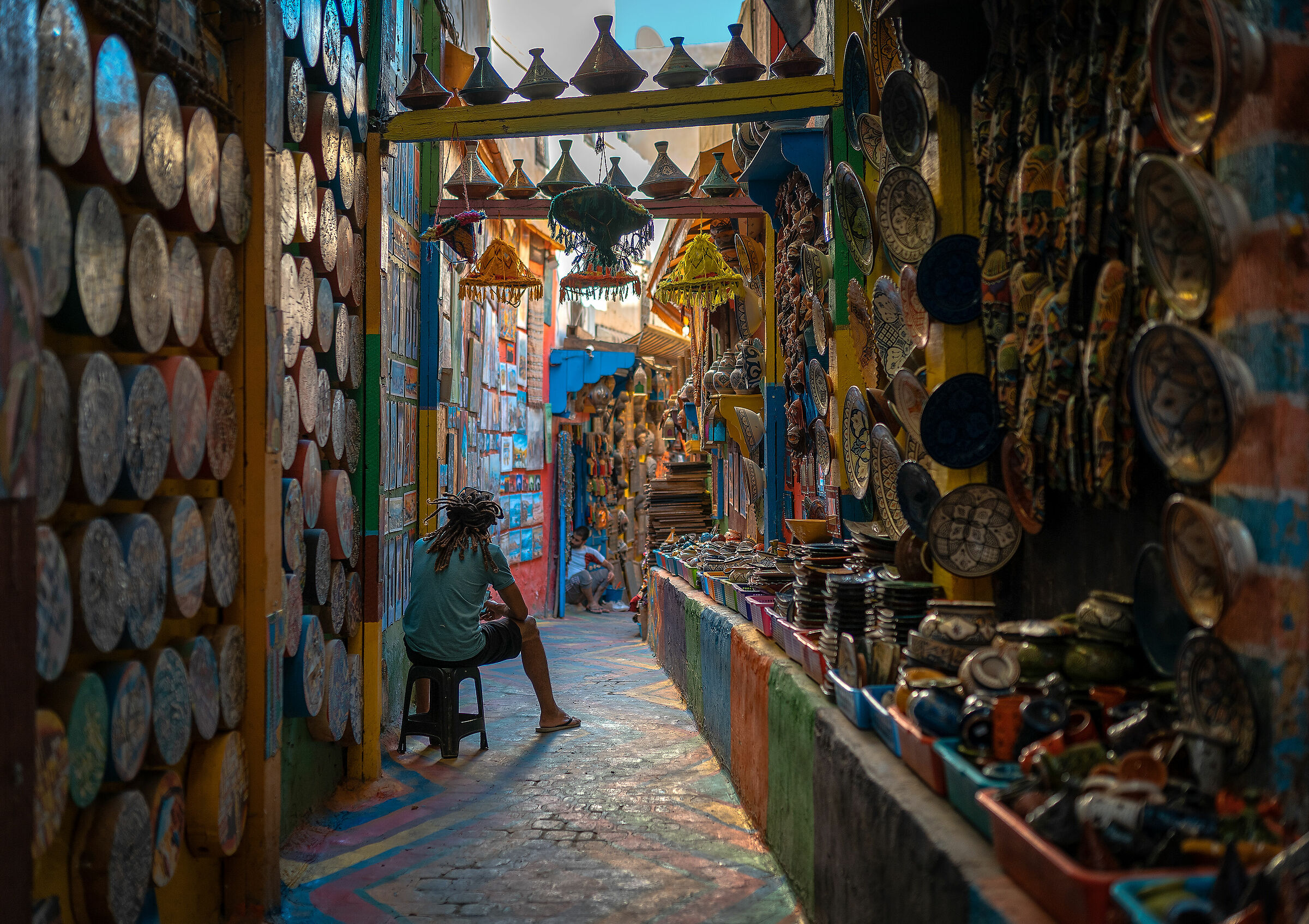 Pastels in Fez