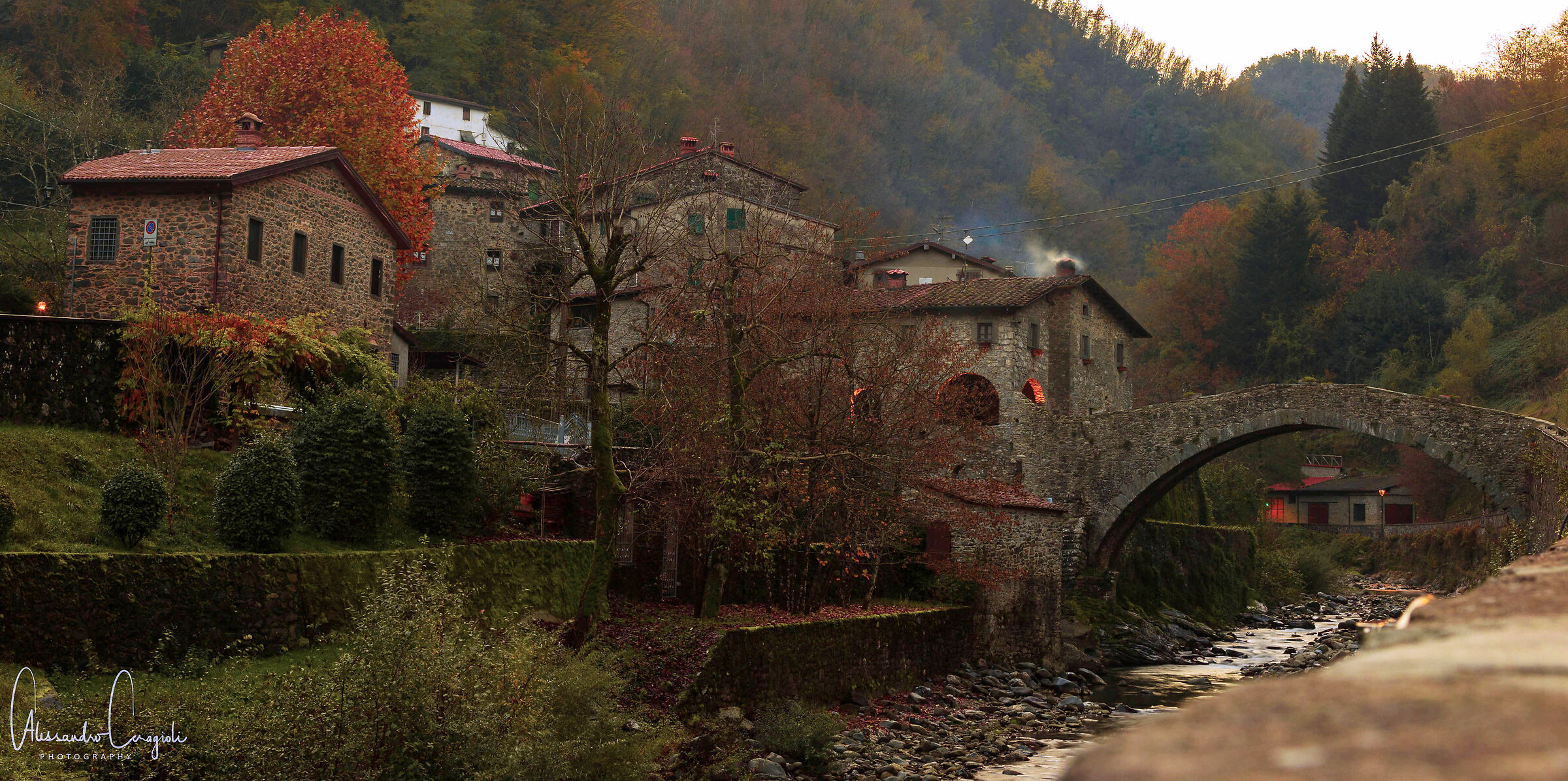 Un vecchio borgo vicino Lucca