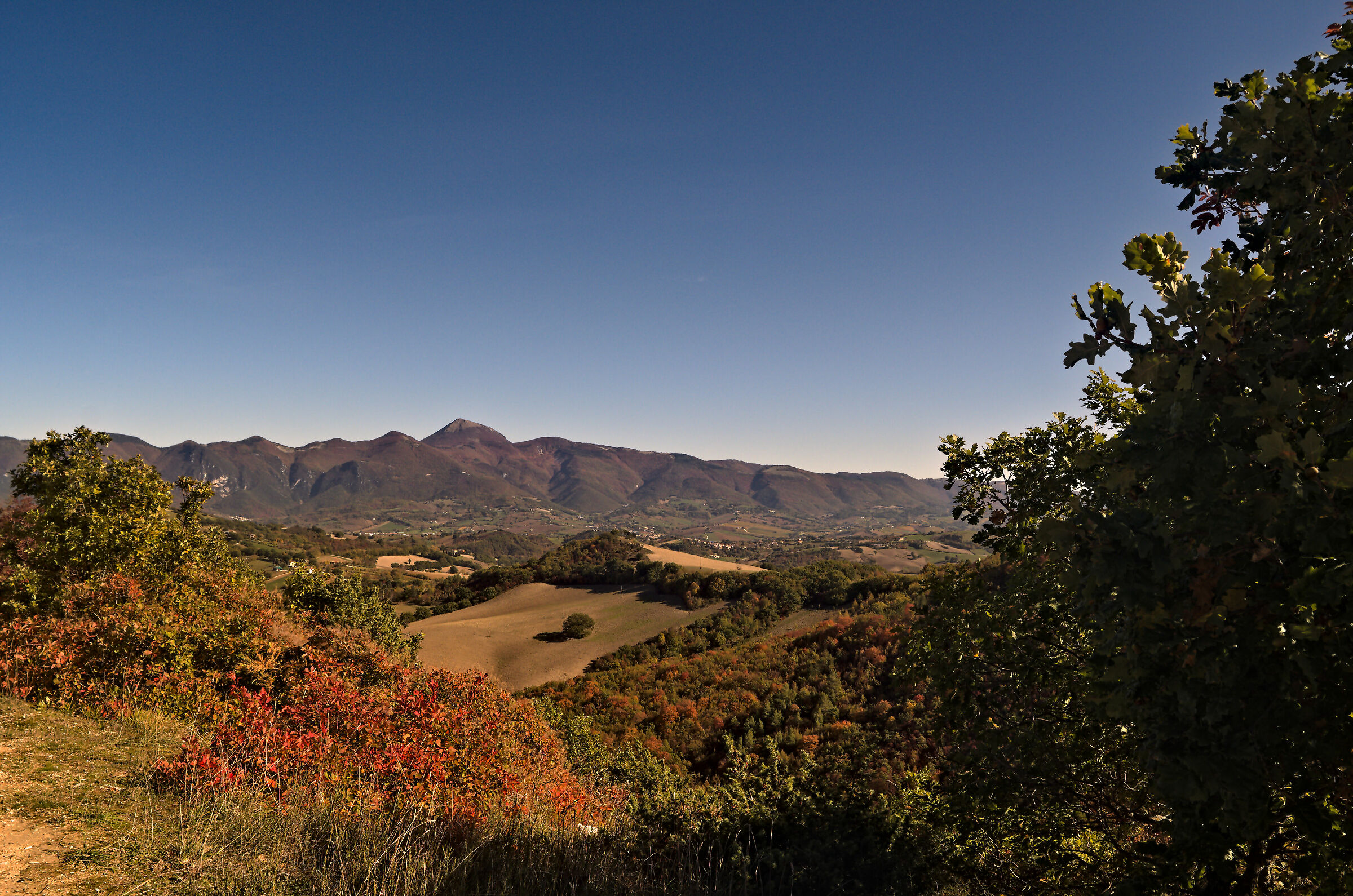 Valley between the two Apennines