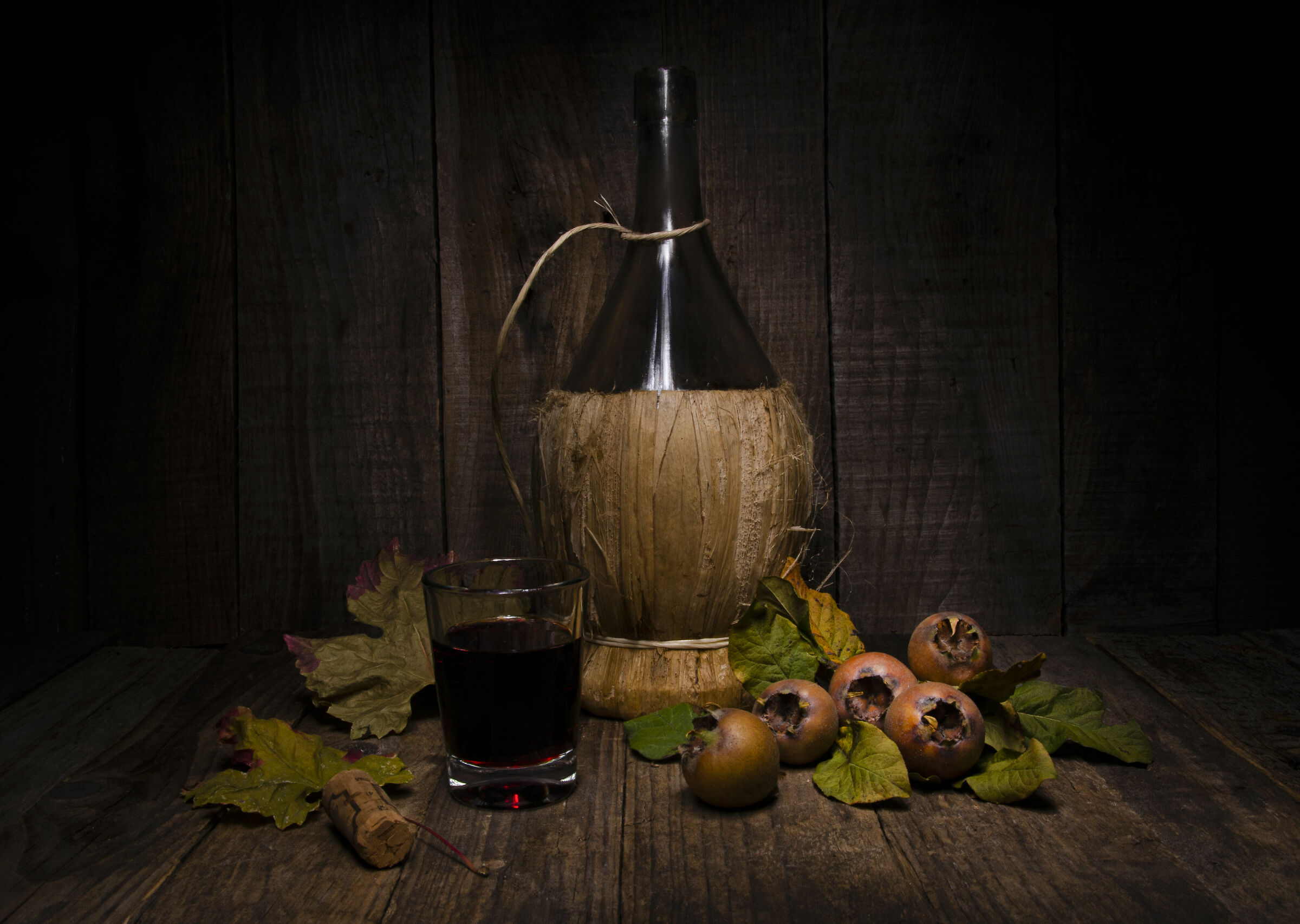 A San Martino nespole e vino... light painting