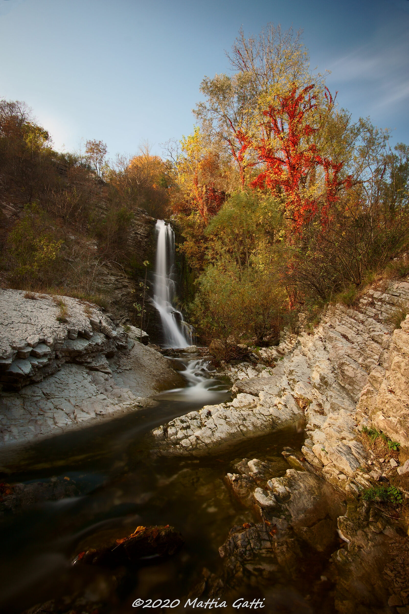 Autumn Waterfall