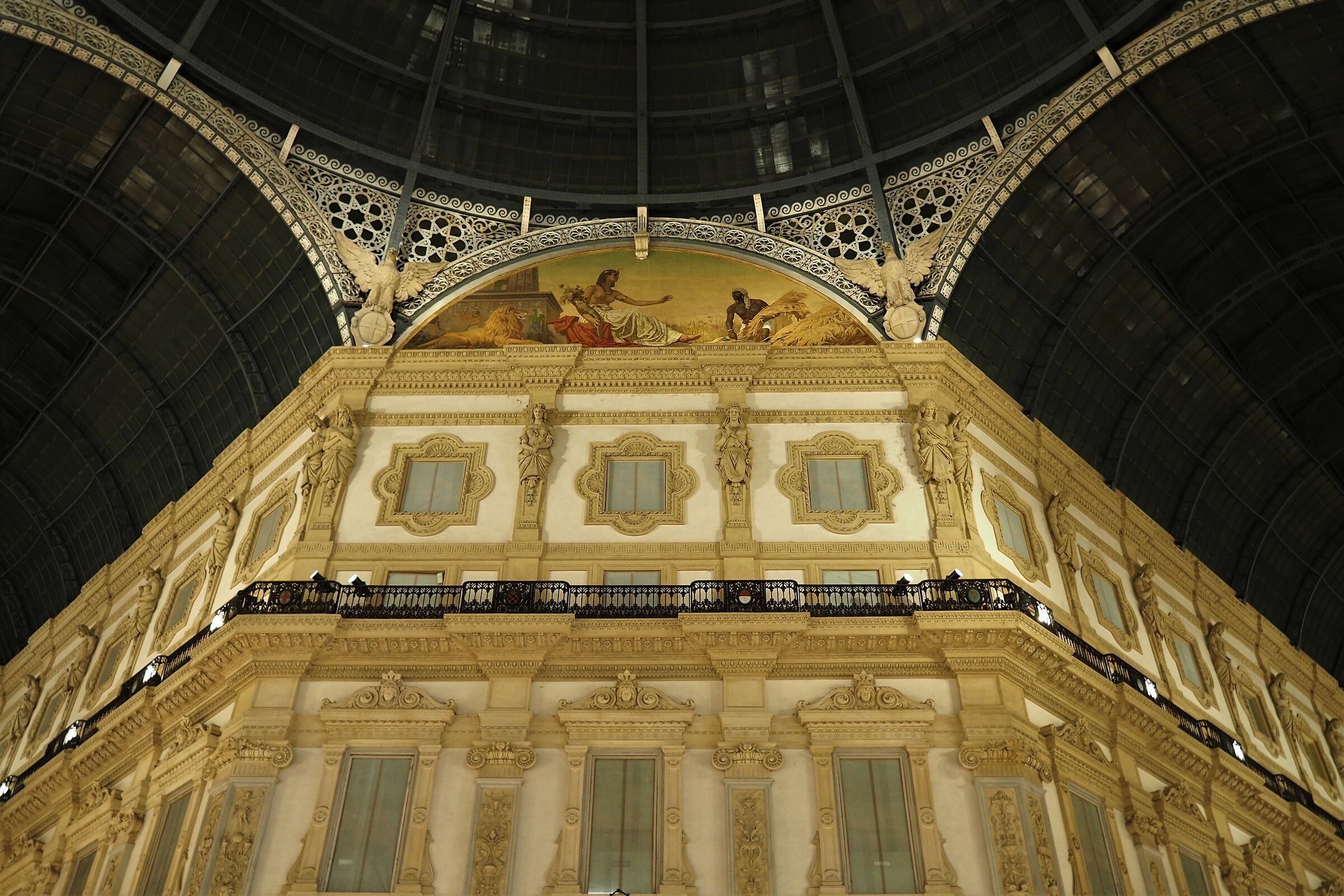 Galleria Vittorio Emanuele, particolare