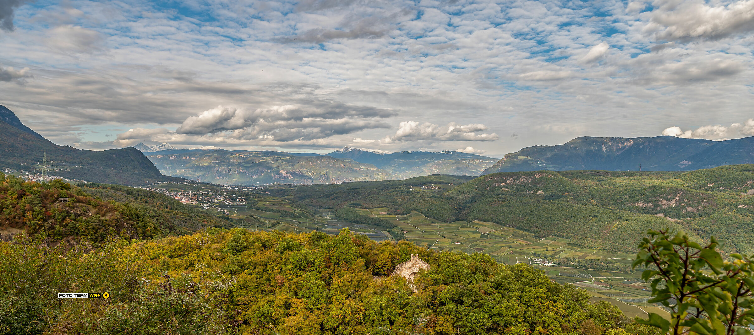 Vista da Castellvecchio (Caldaro-Alto Adige)