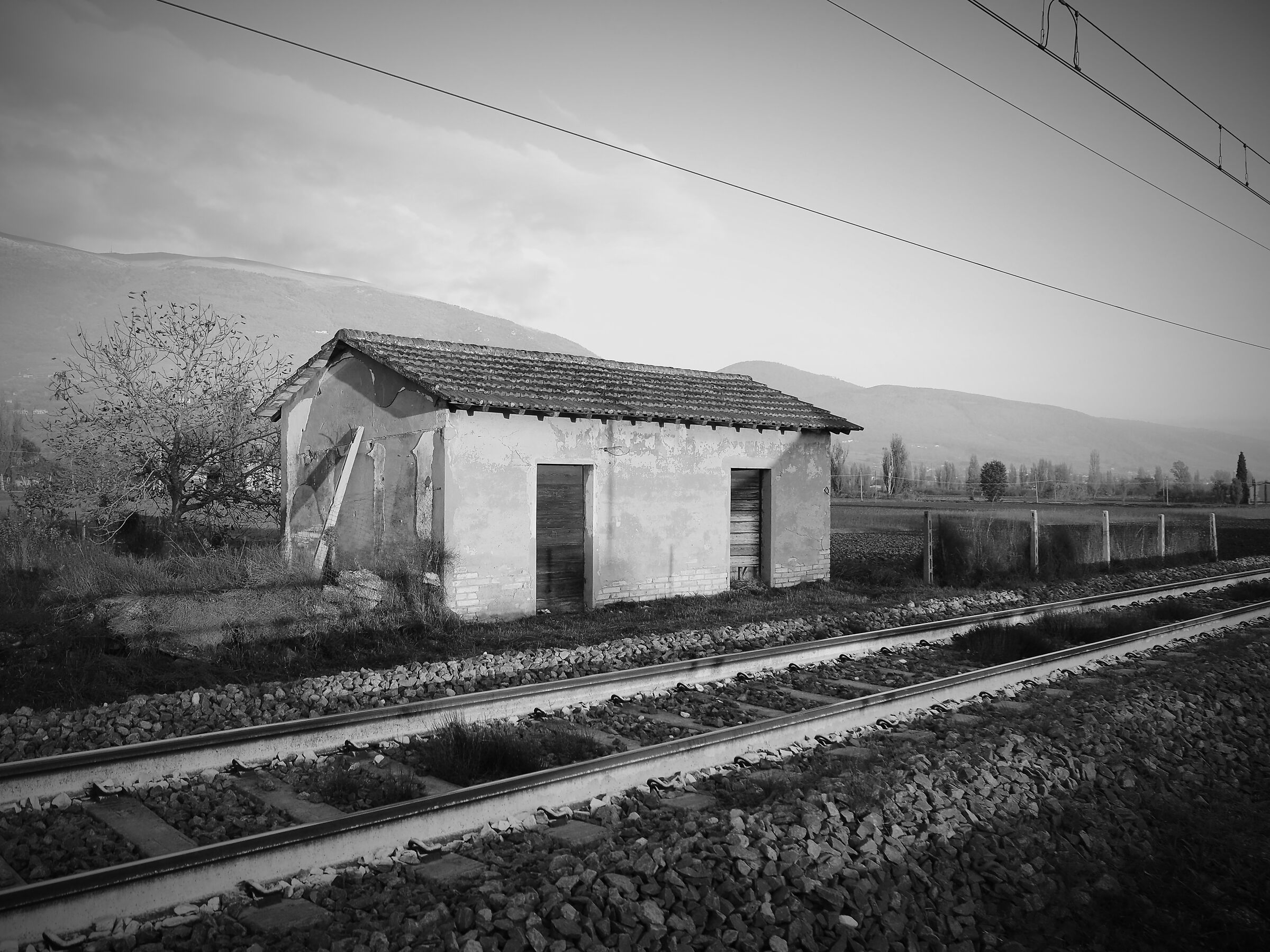 The old railway in Assisi...