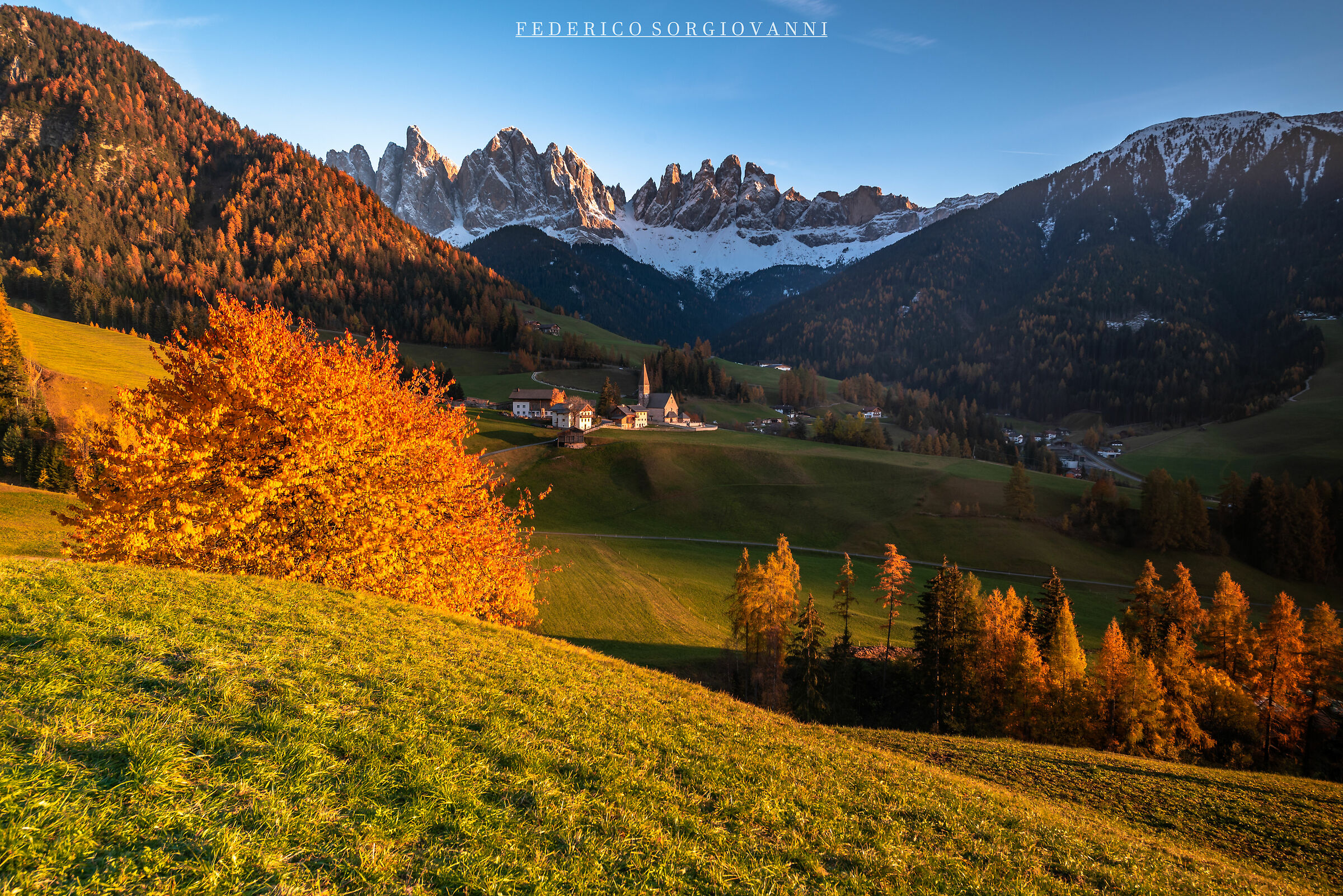 Val di Funes - Foliage
