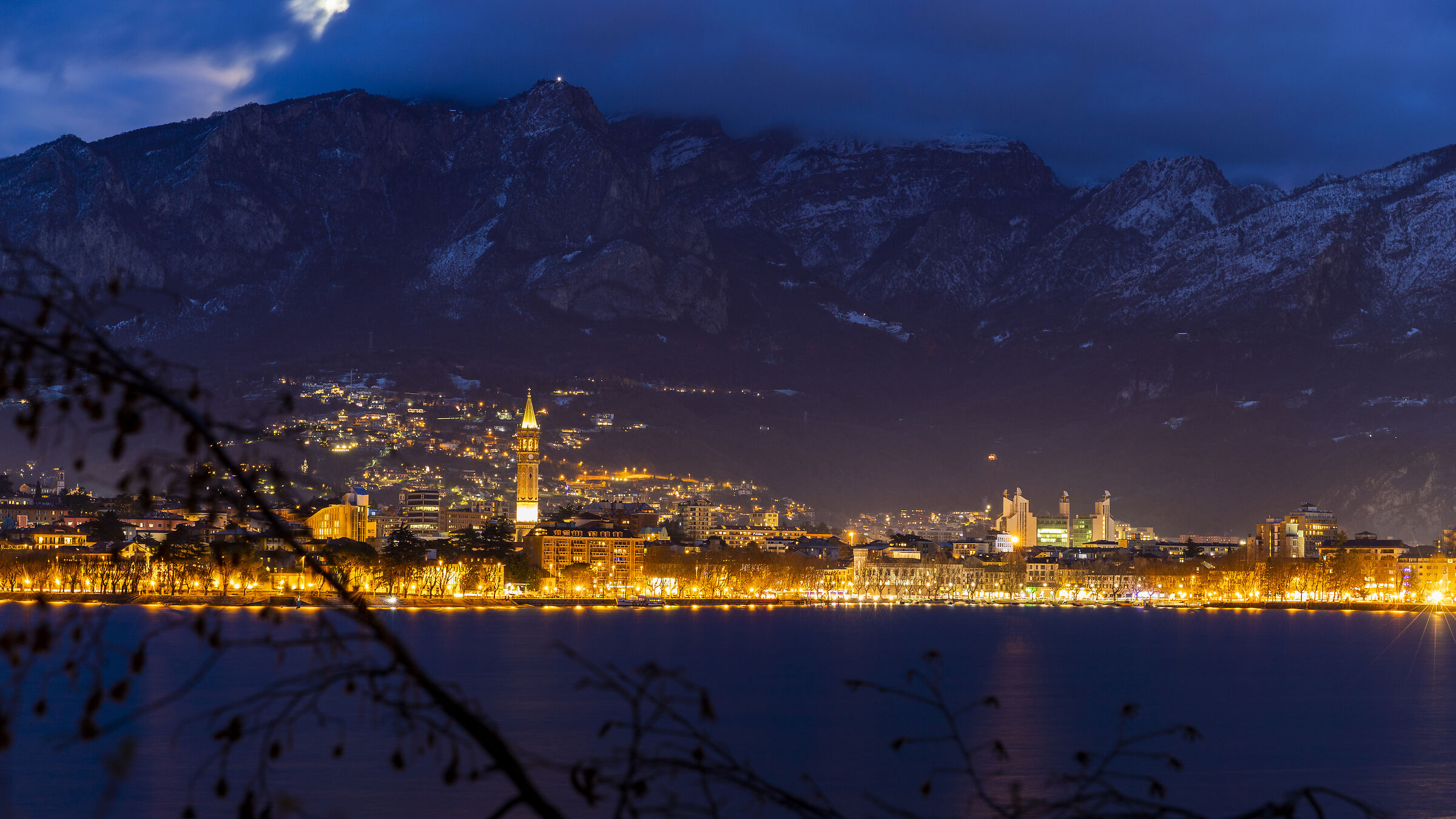 Lecco from below