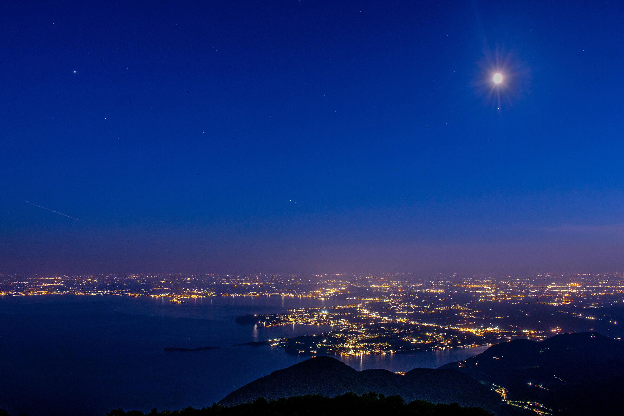 View of gardesana from Pizzoccolo