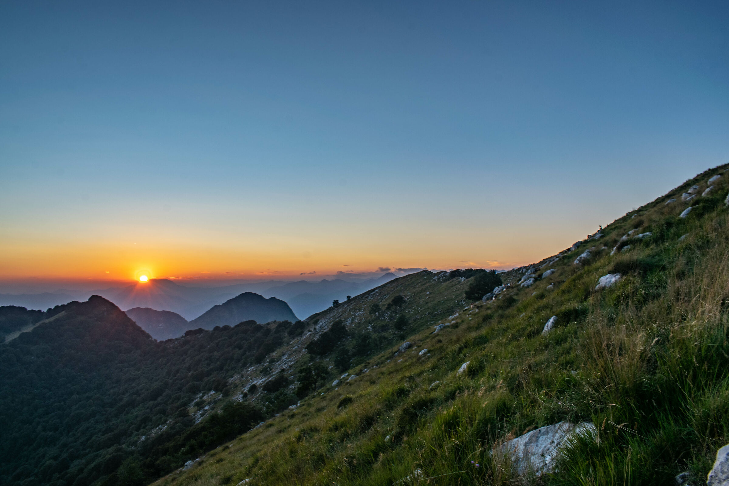 Sunset from Pizzoccolo