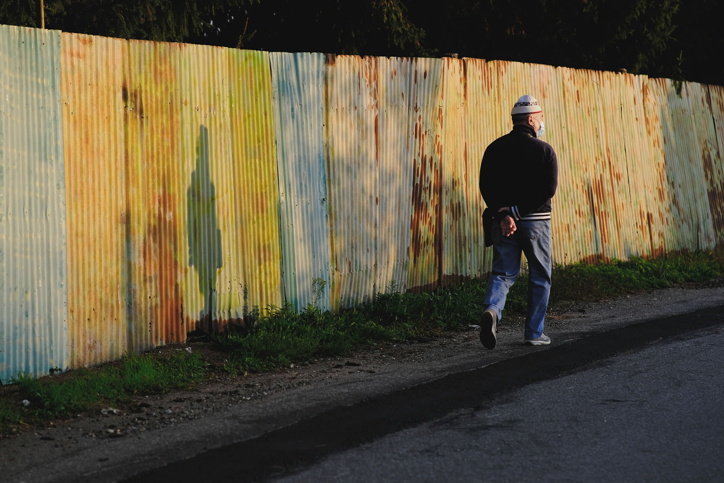 Passeggiando nel tramonto