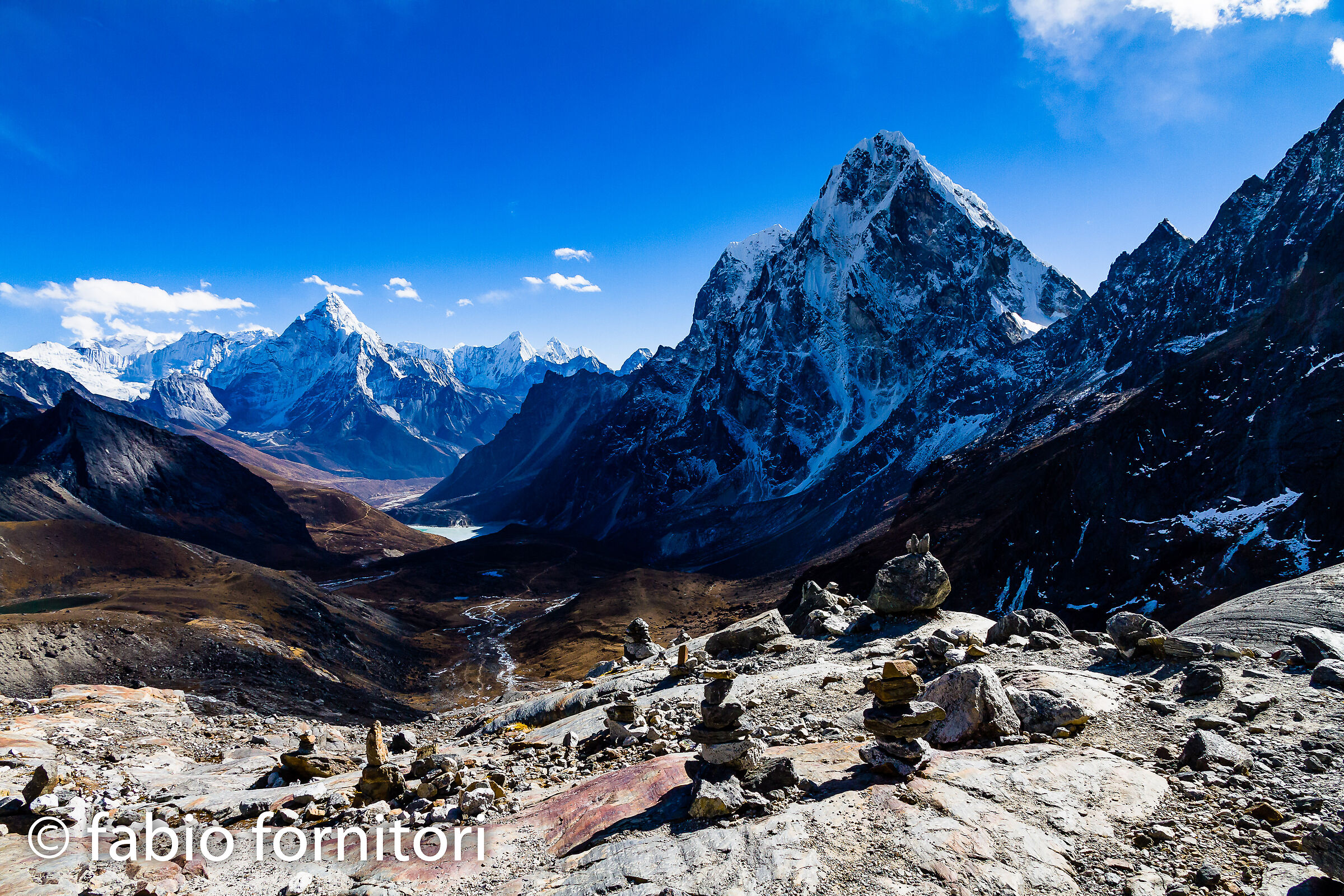 End of Cho La Pass view  , Nepal 2017