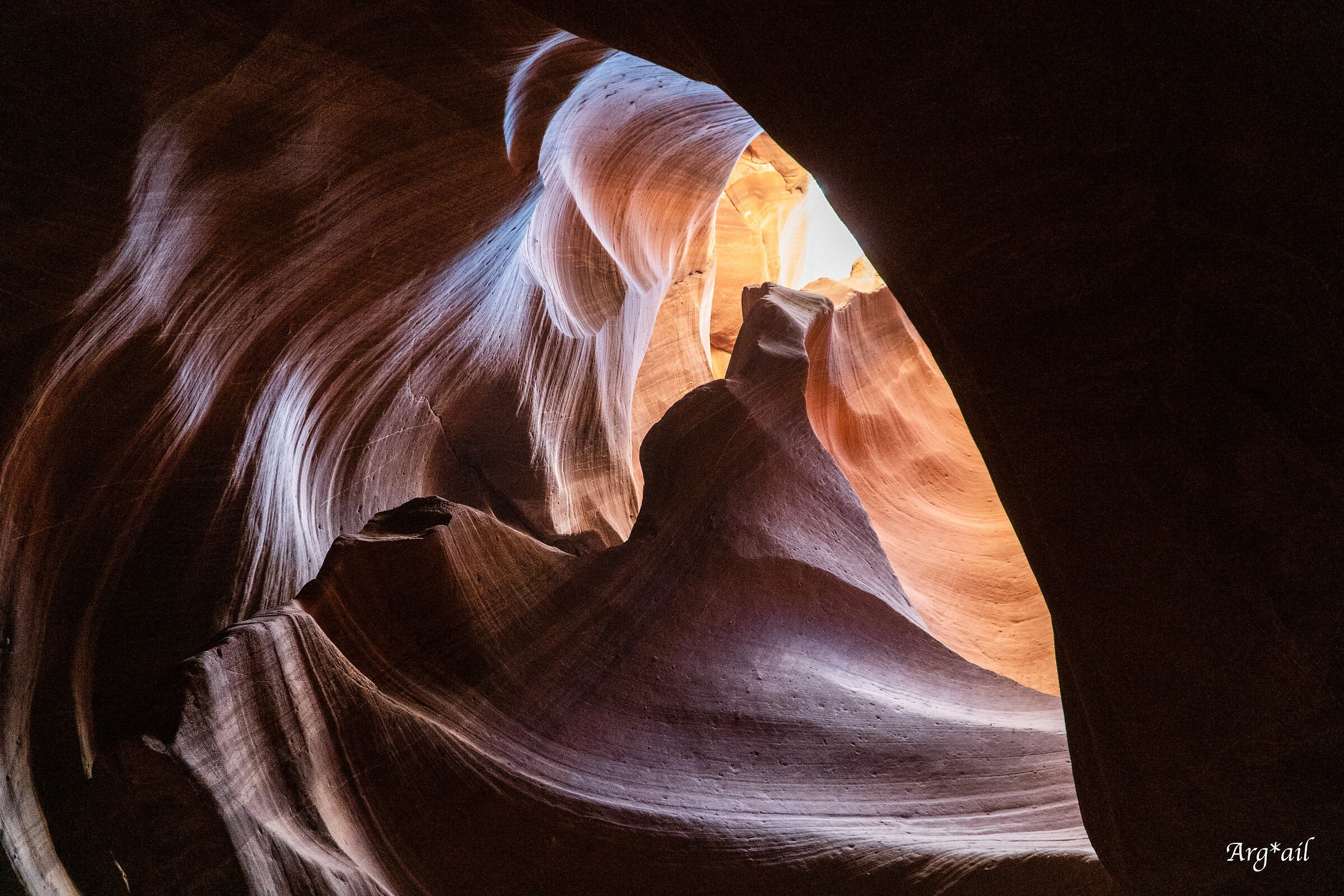 Antelope Canyon - the heart