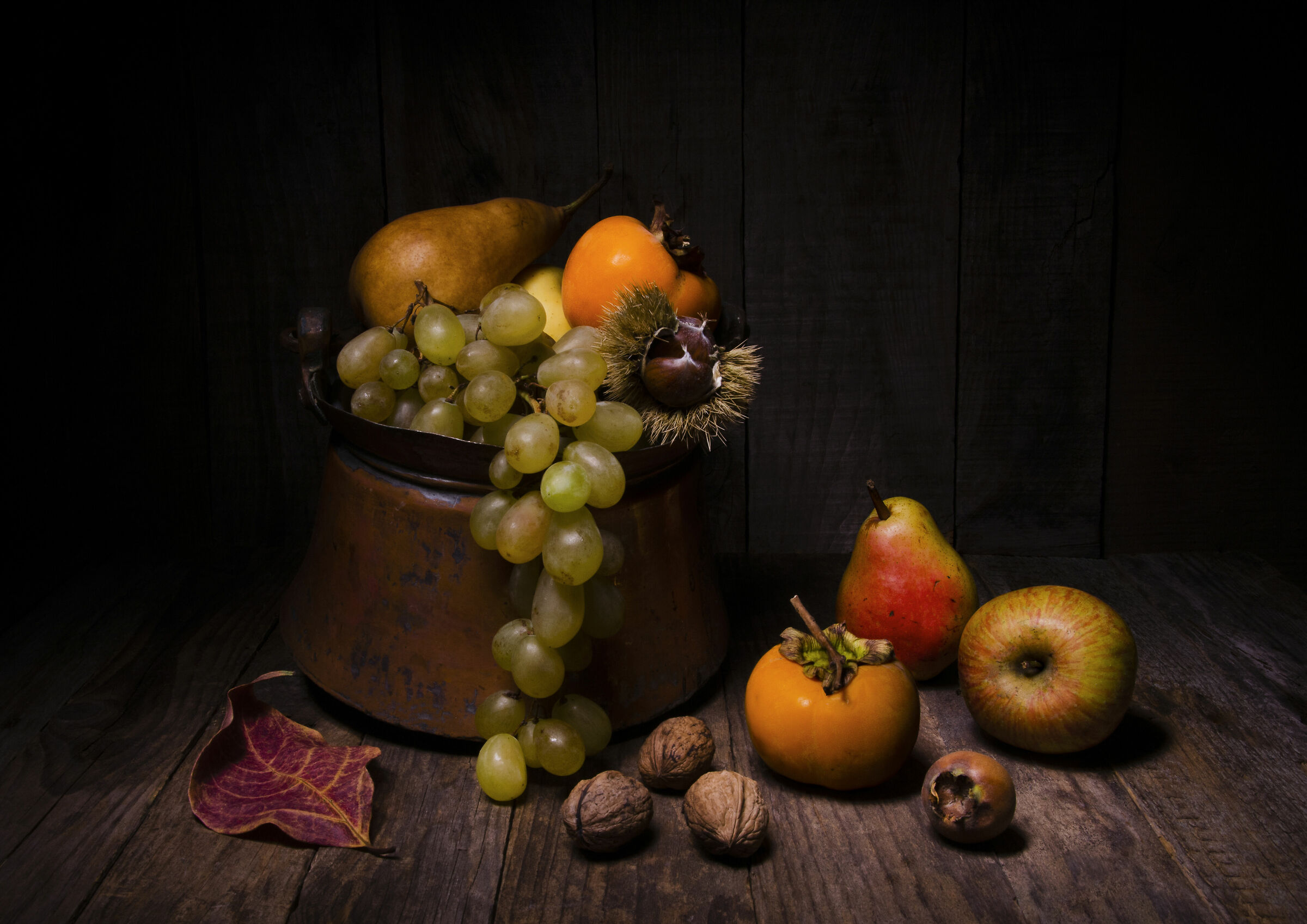 Frutta autunnale... light painting