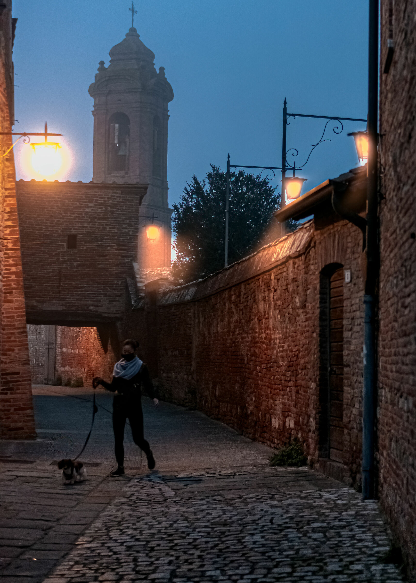 citta' della pieve(pg) sale la nebbia immagine sbagliat