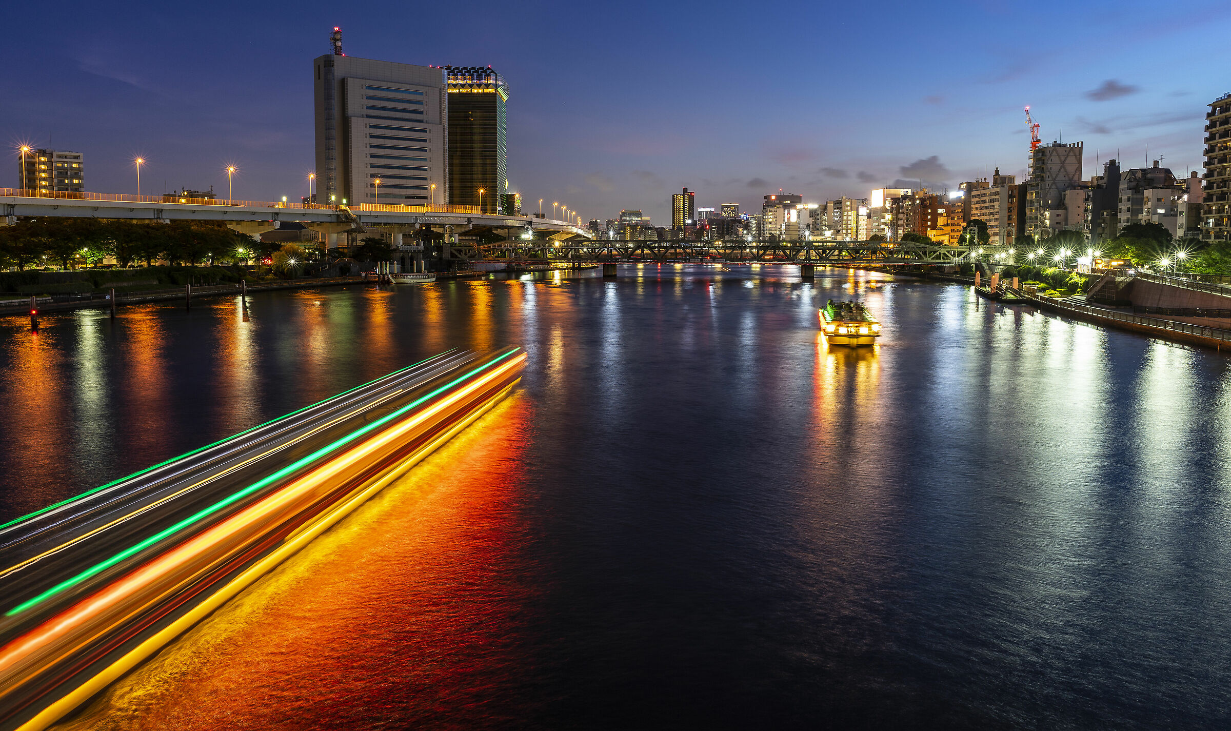 Tokyo, on the river.