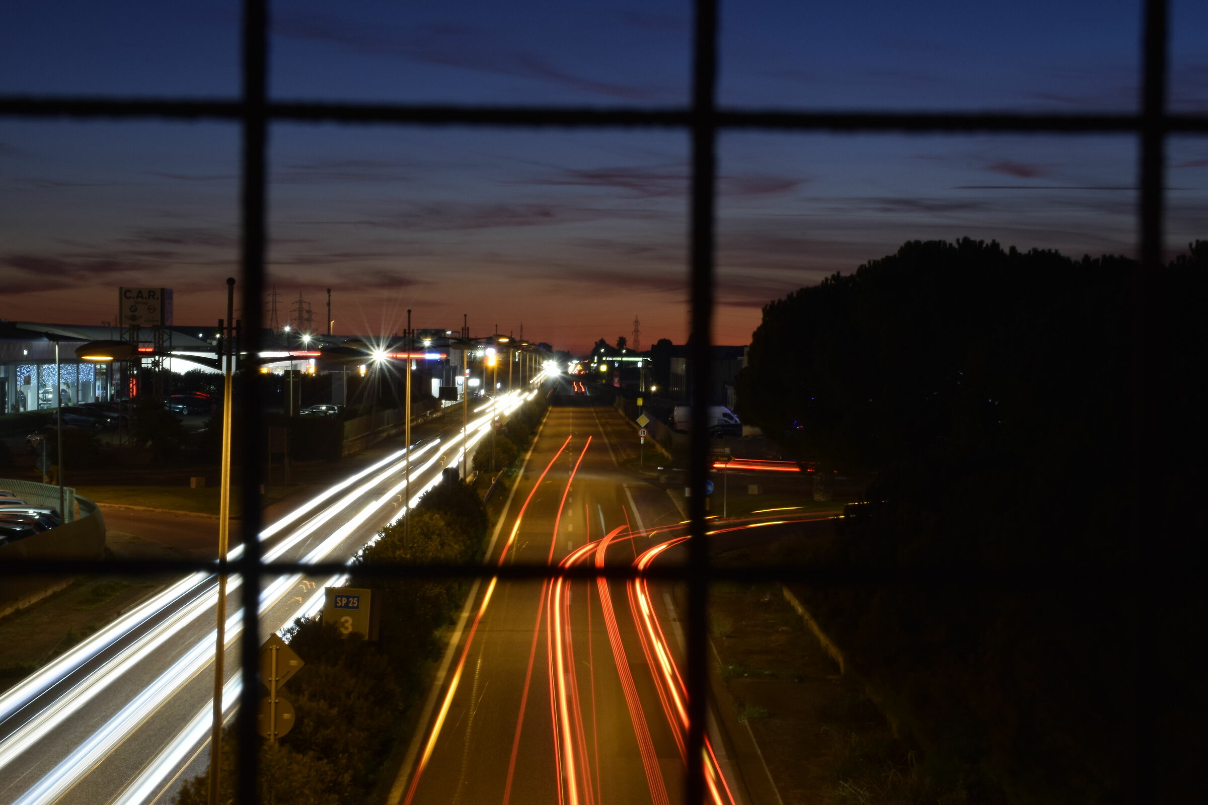 tramonto industriale