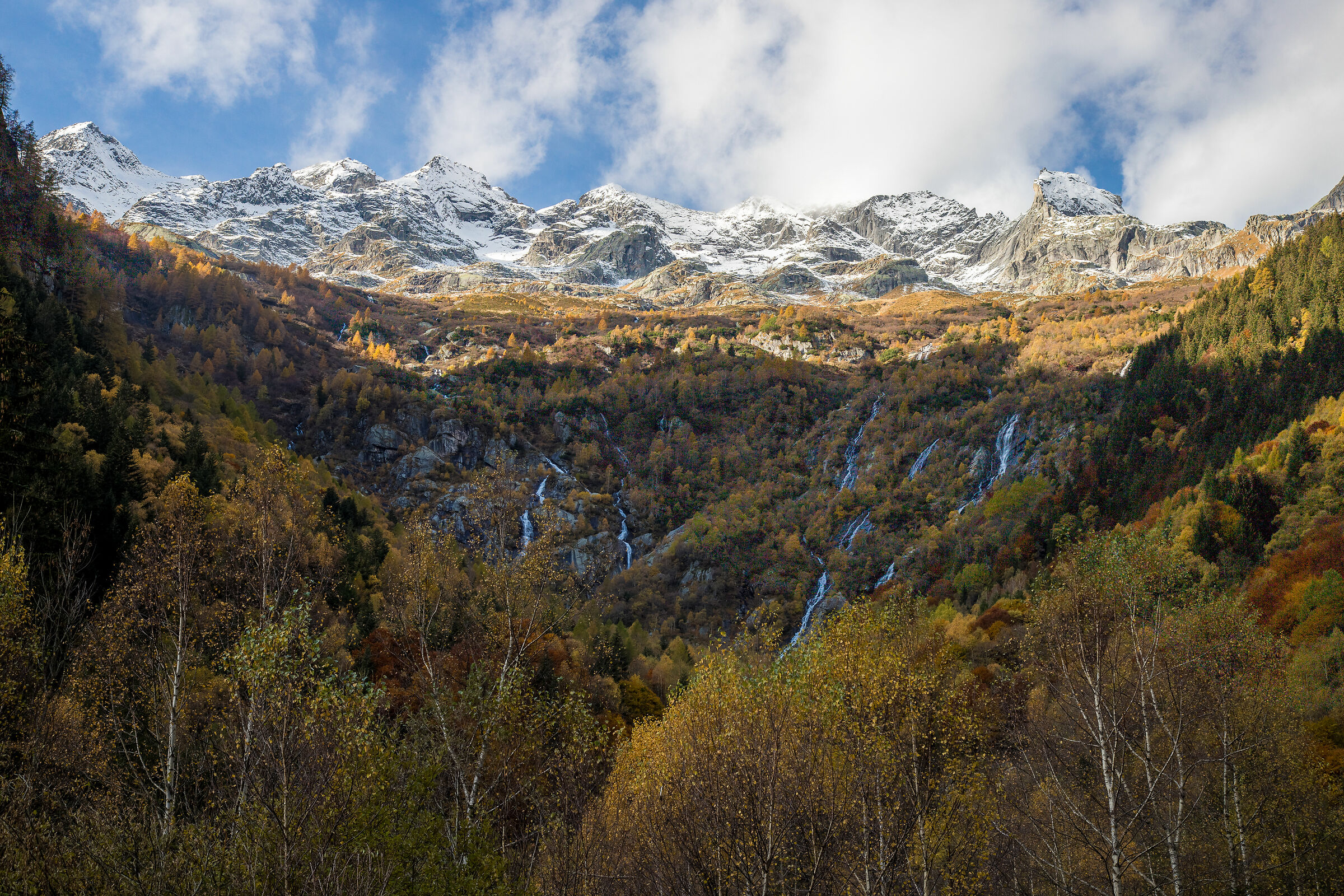 Bagni di Masino. Vedute autunnali