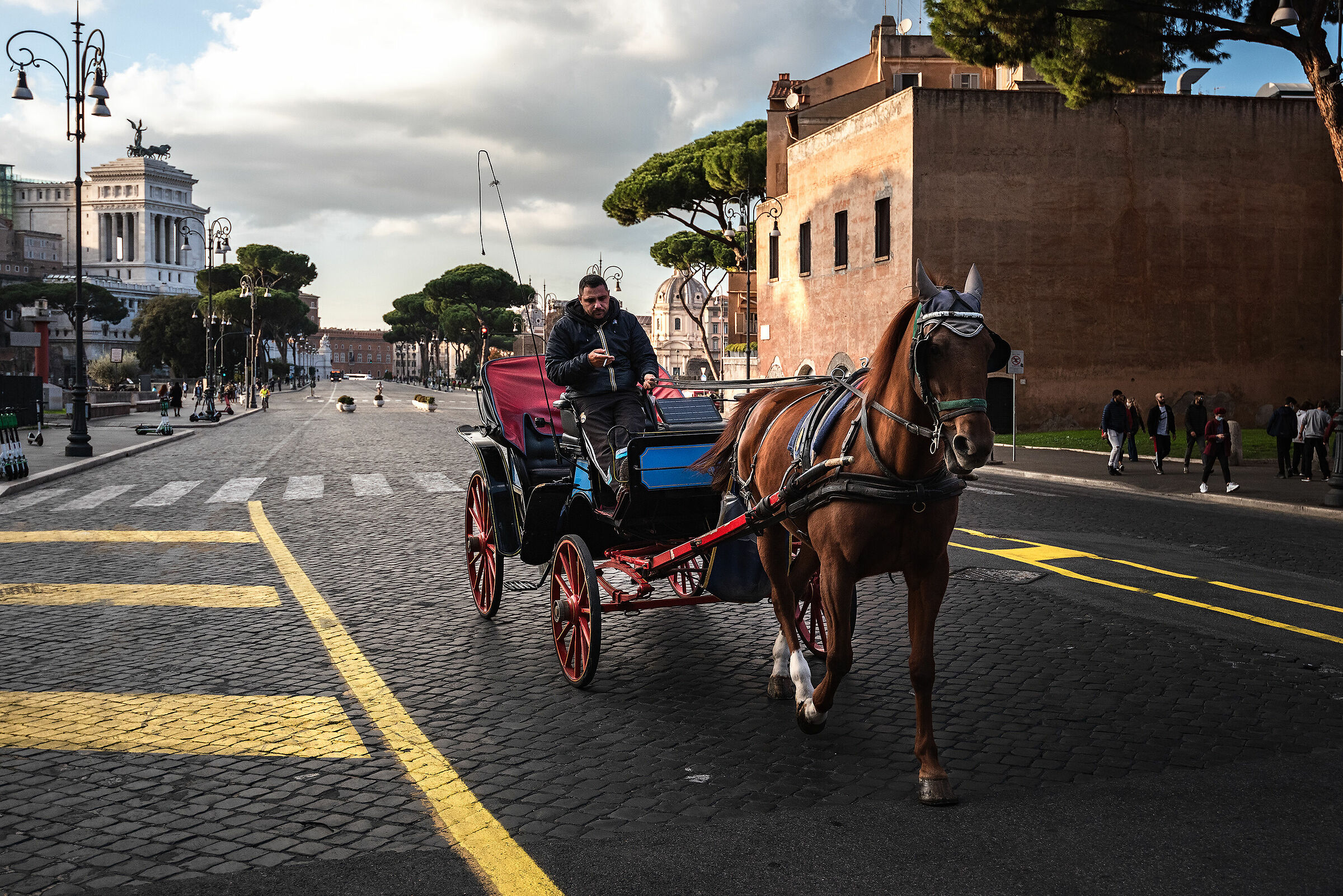 Fori Imperiali in tempo di Covid