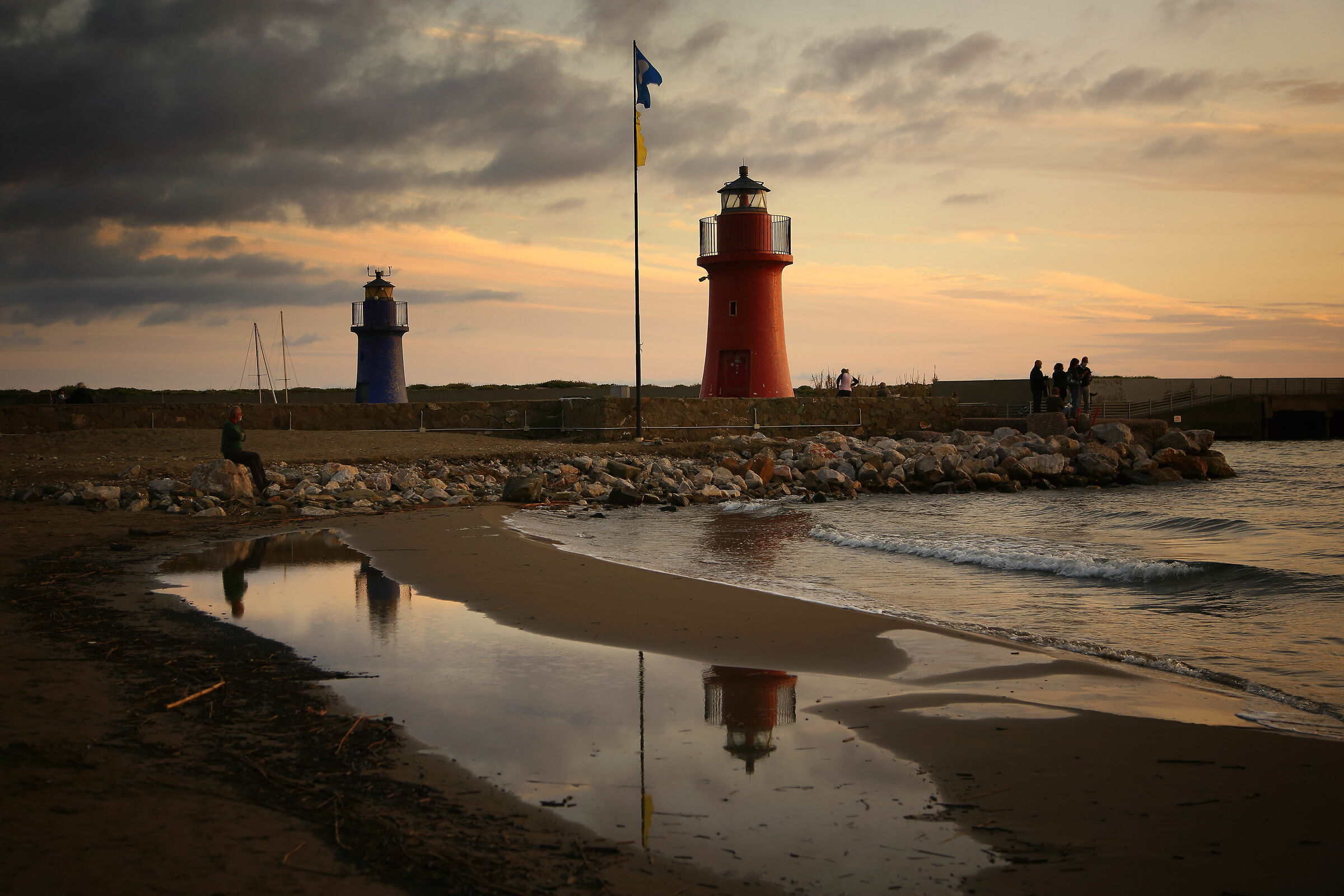 Ultimo tramonto al mare