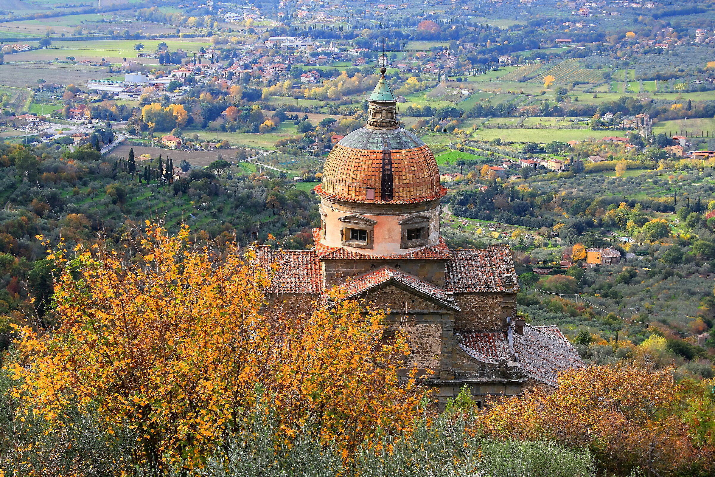 Cortona. Santa Maria Nuova, Church