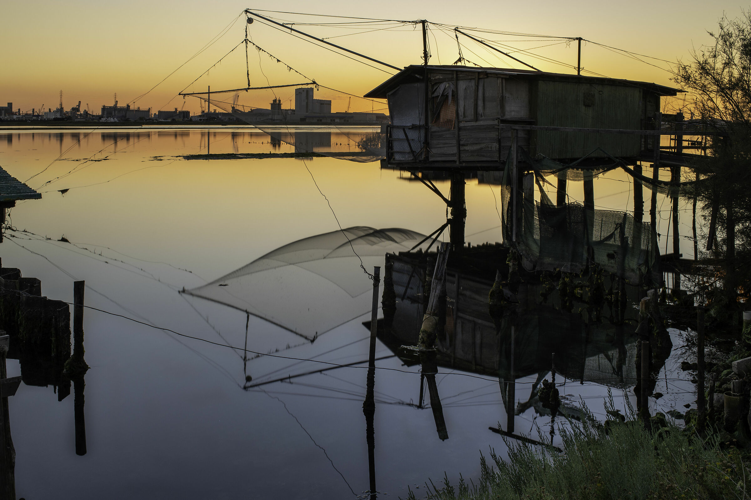 Shed in Pialassa Piomboni
