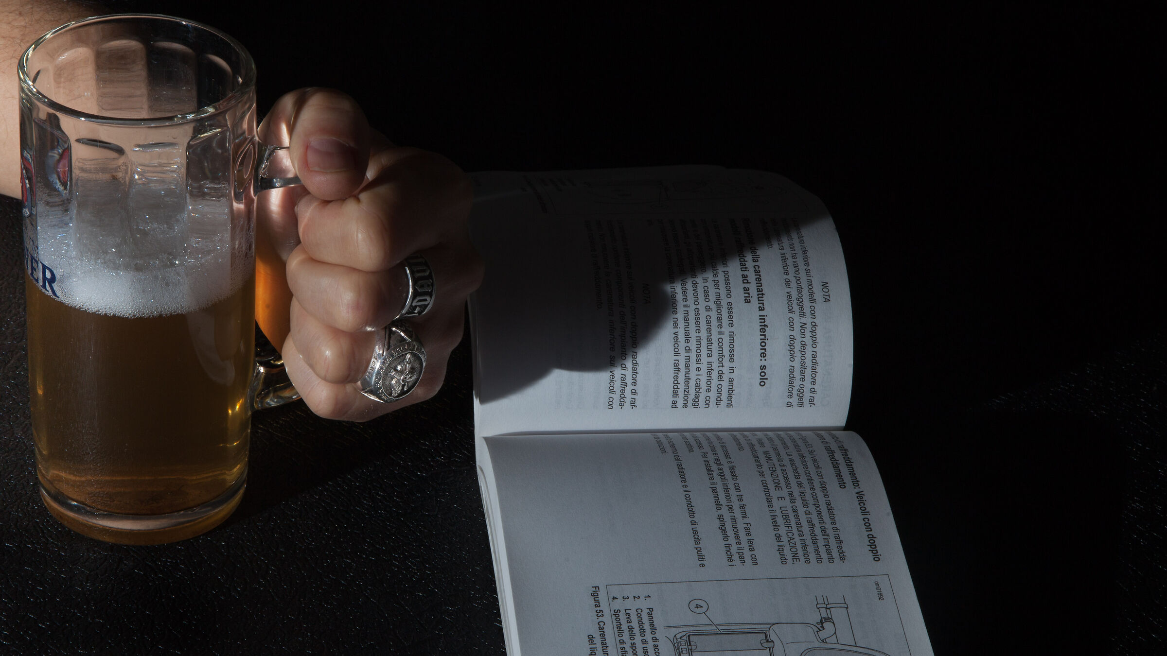 Biker at the time of covid