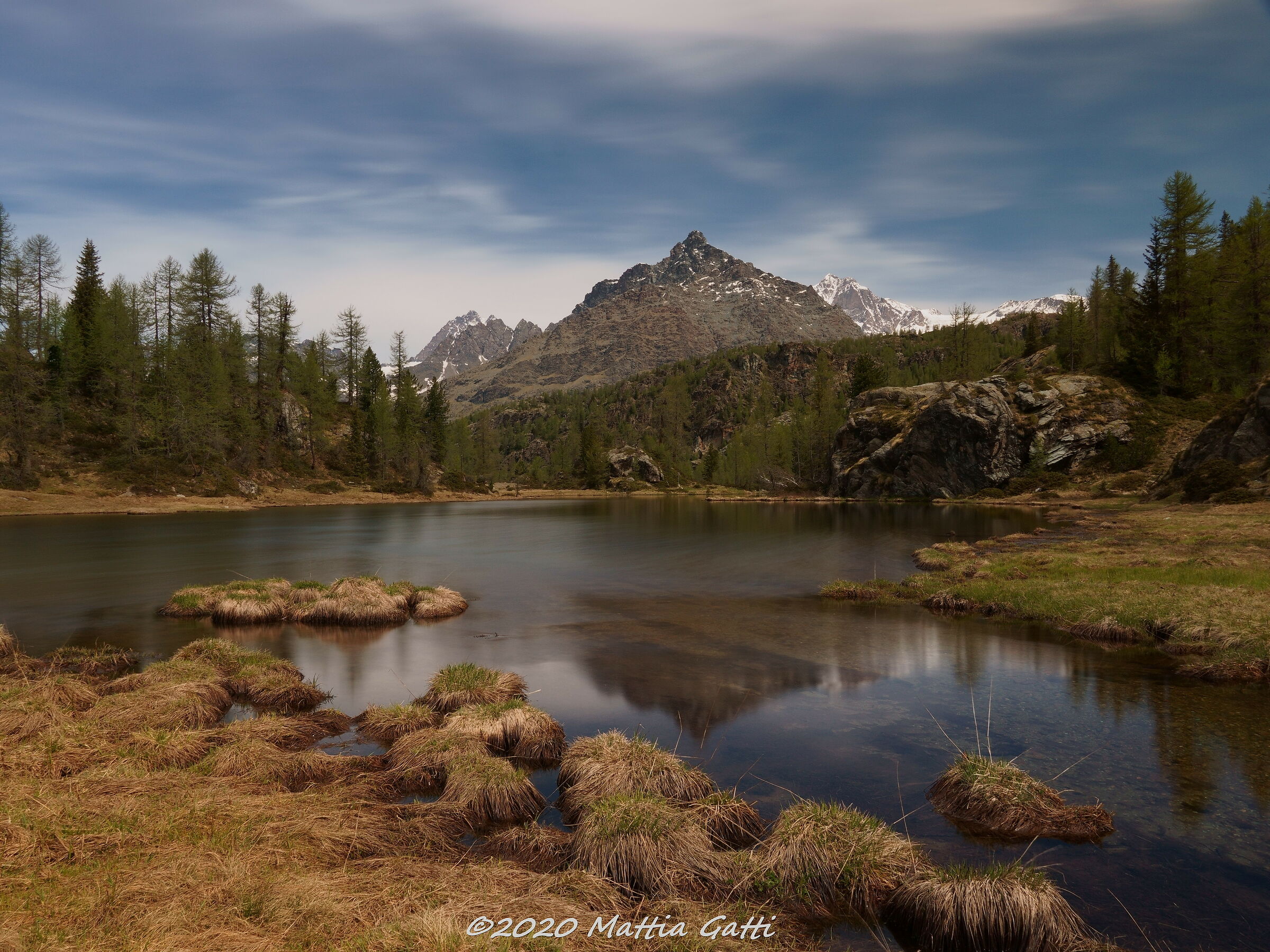 The tranquility of the lake
