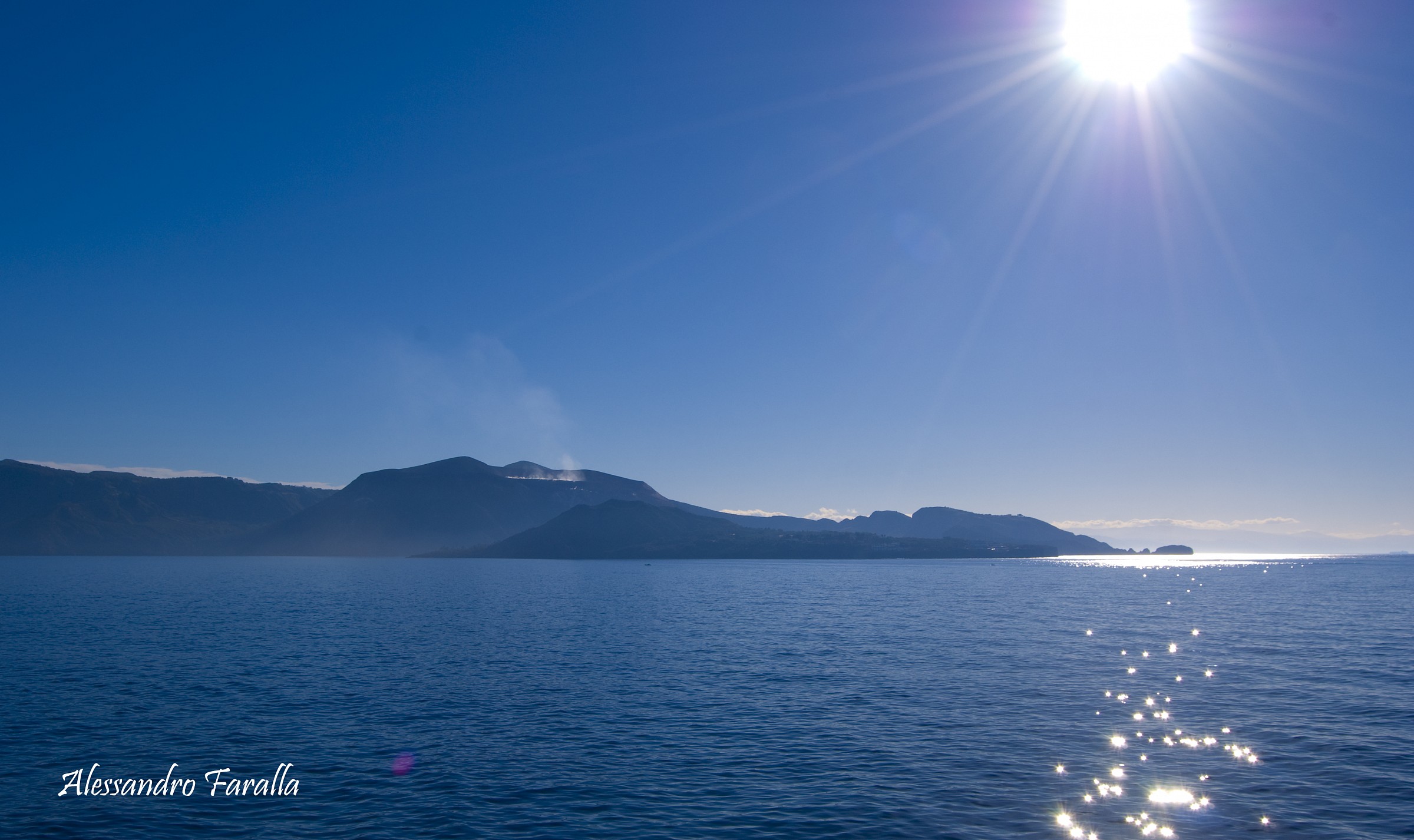 My island from the ship