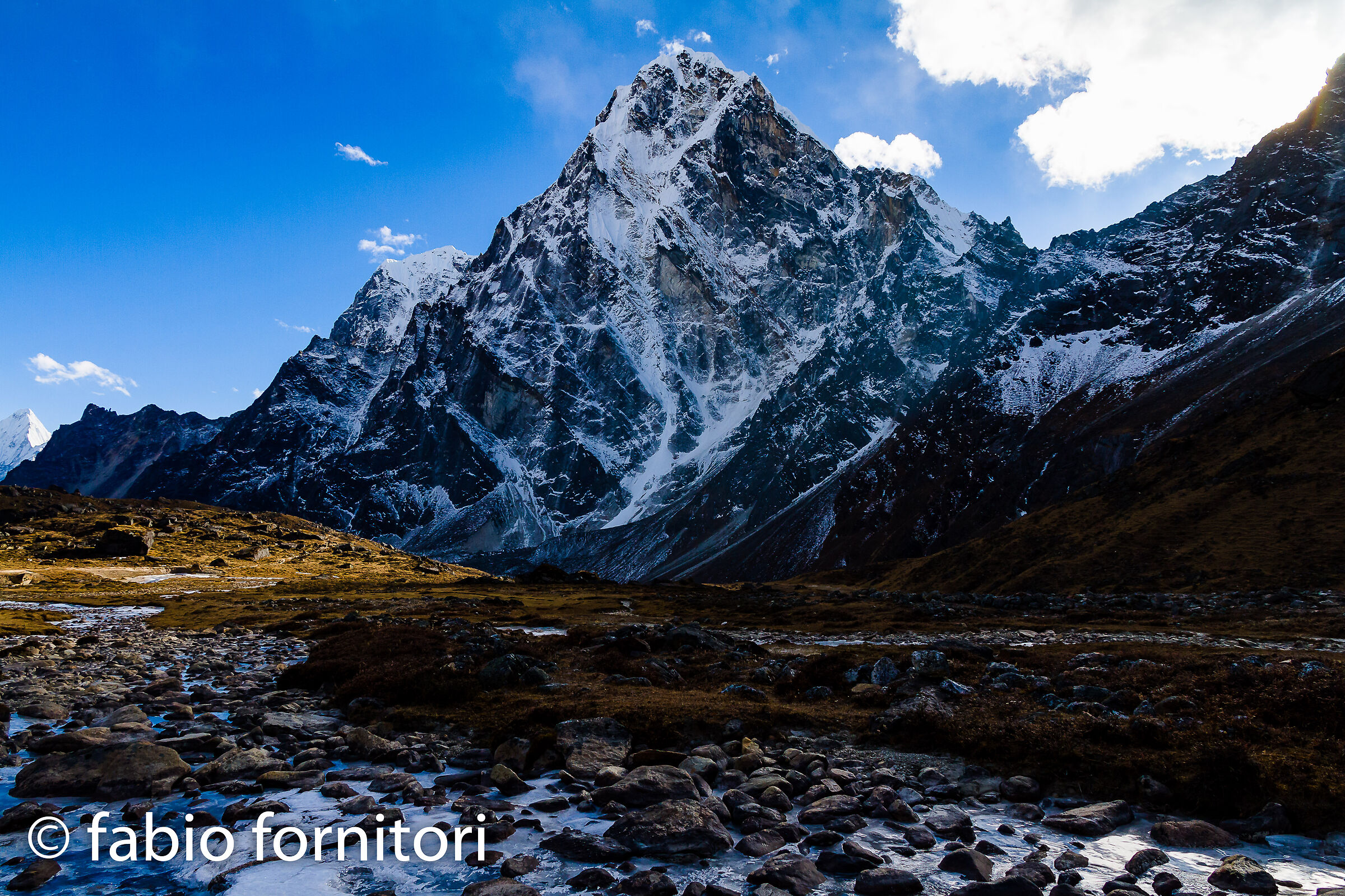 After Cho La Pass, down in the valley  , Nepal 2017