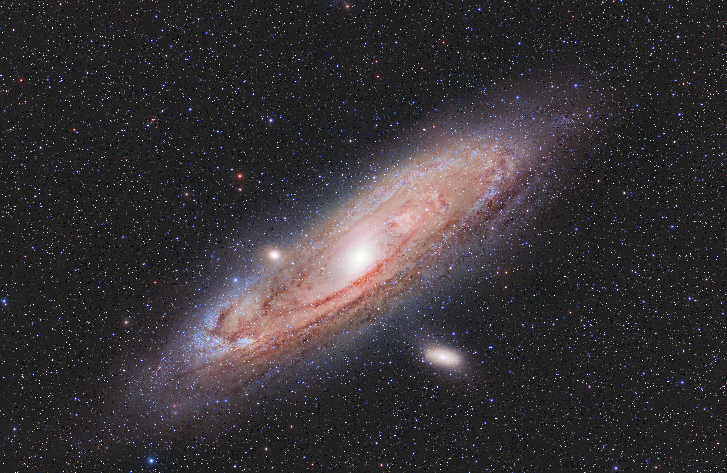 M31 - First light new chamber ASI 6200 FF